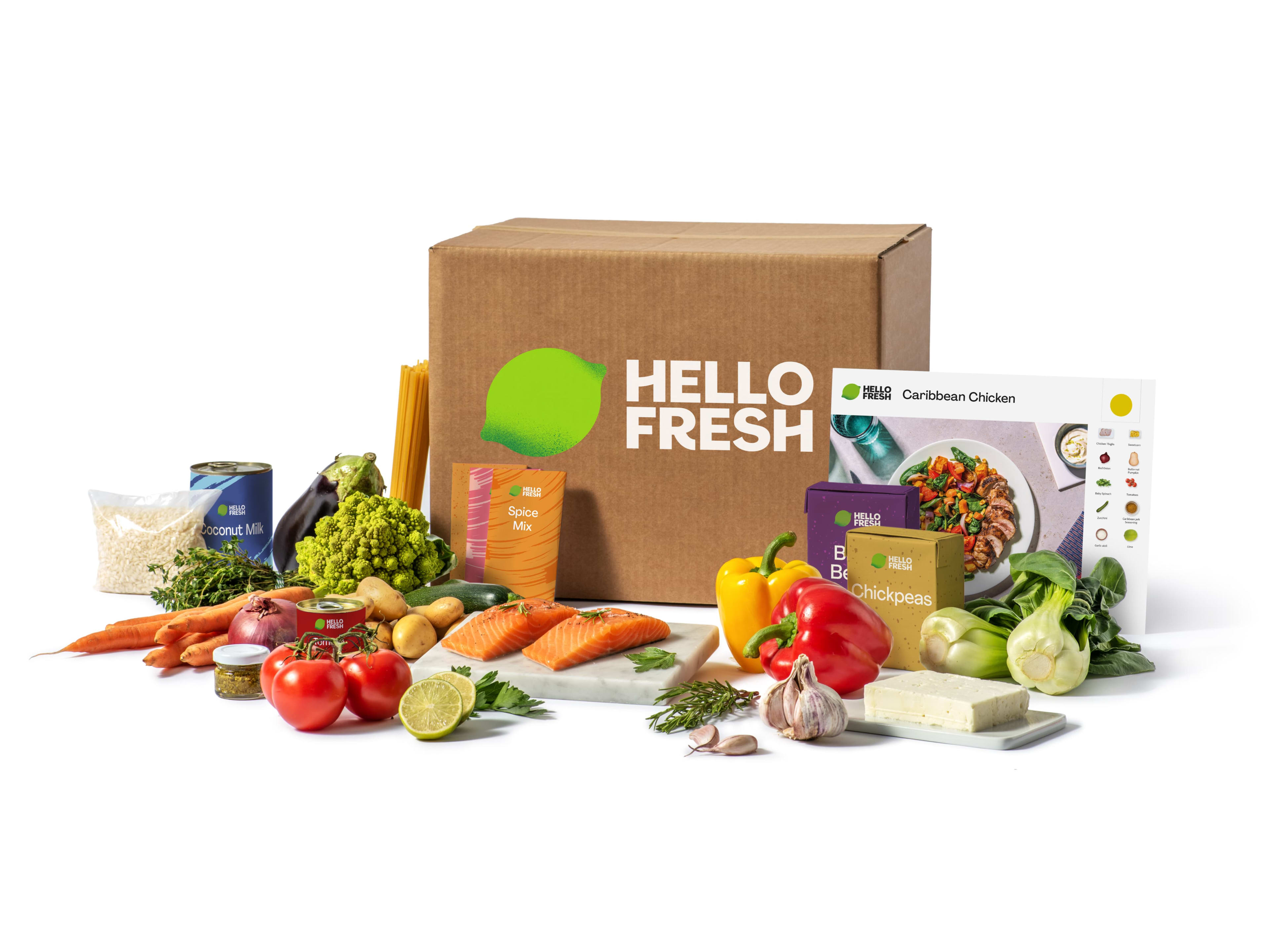 How do HelloFresh vegetarian meal kits work?