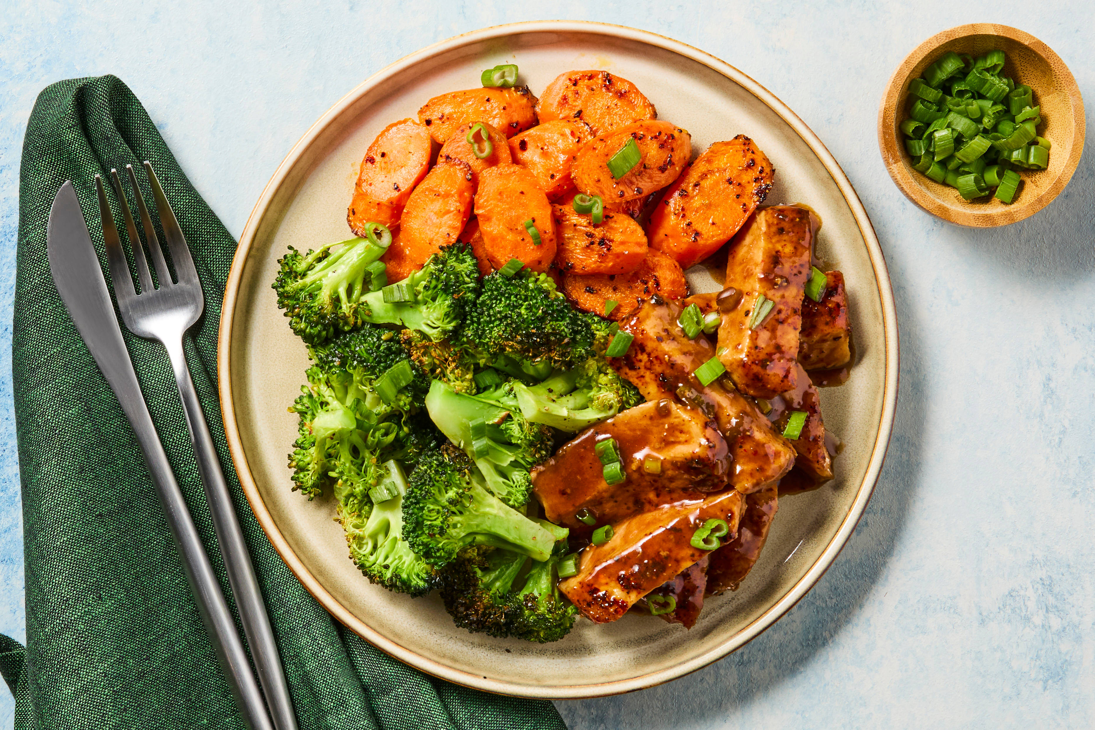 Spicy & Sweet Soy-Glazed Pork