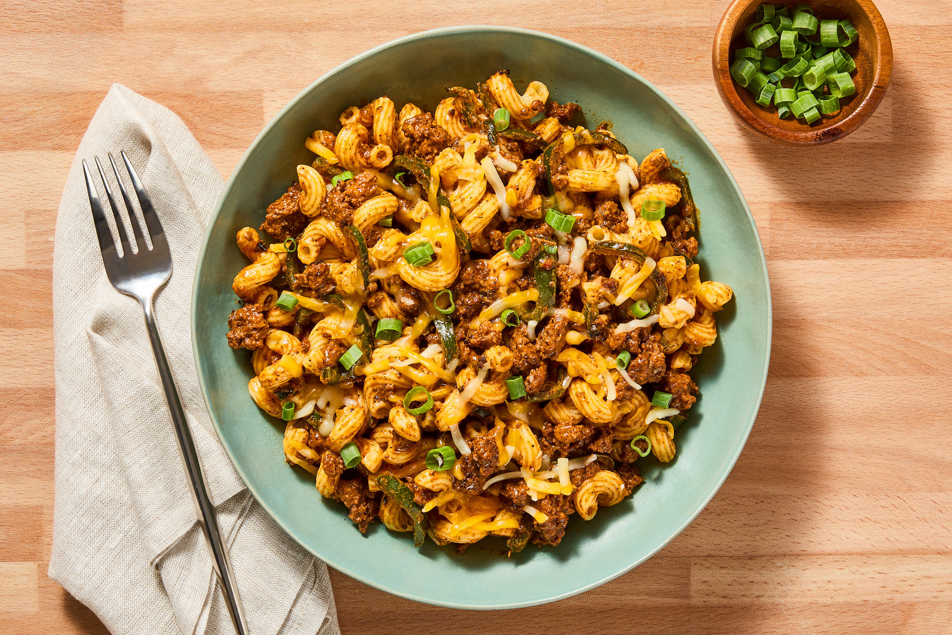 Southwest Beef Cavatappi