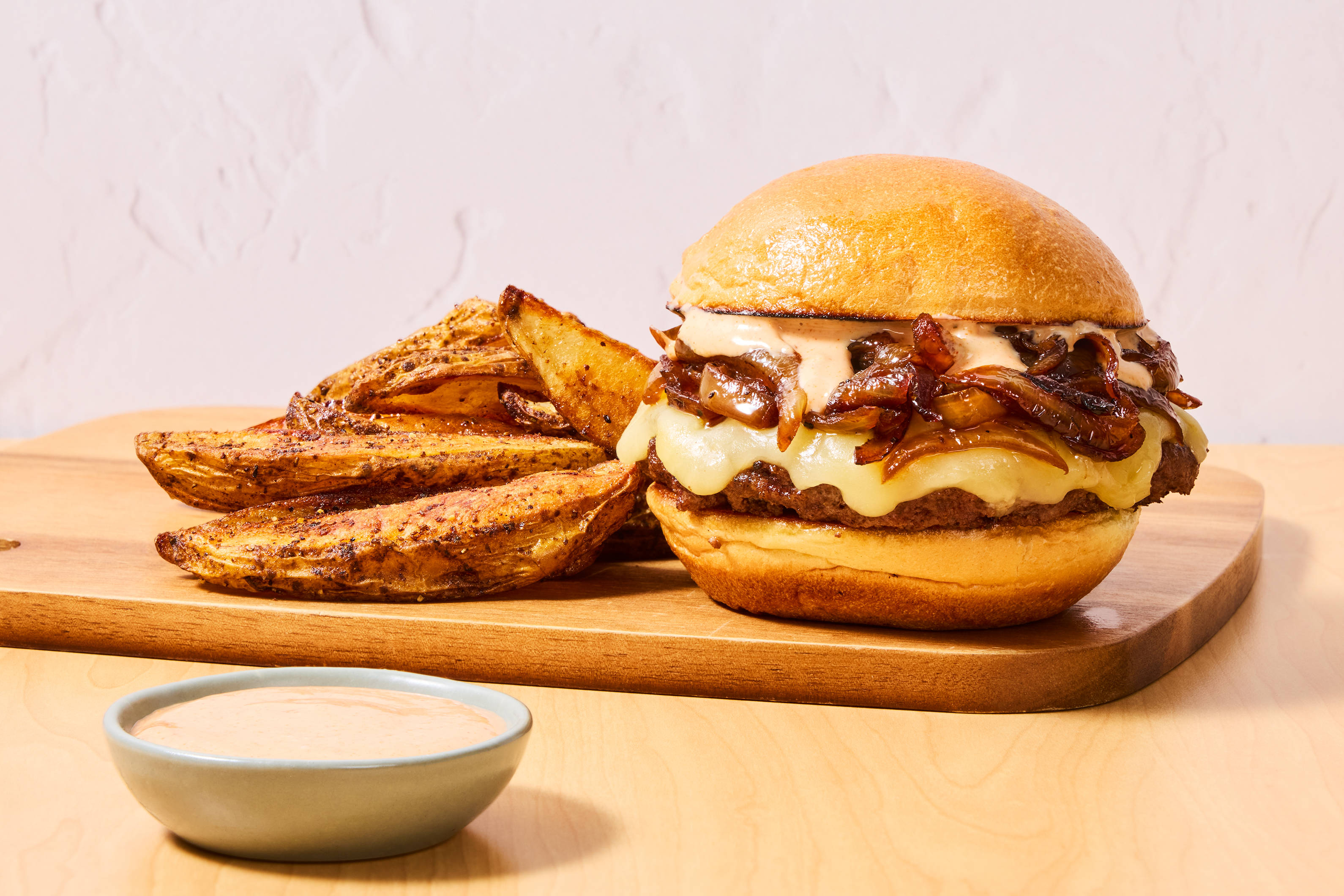 Cheesy Smashed Burgers