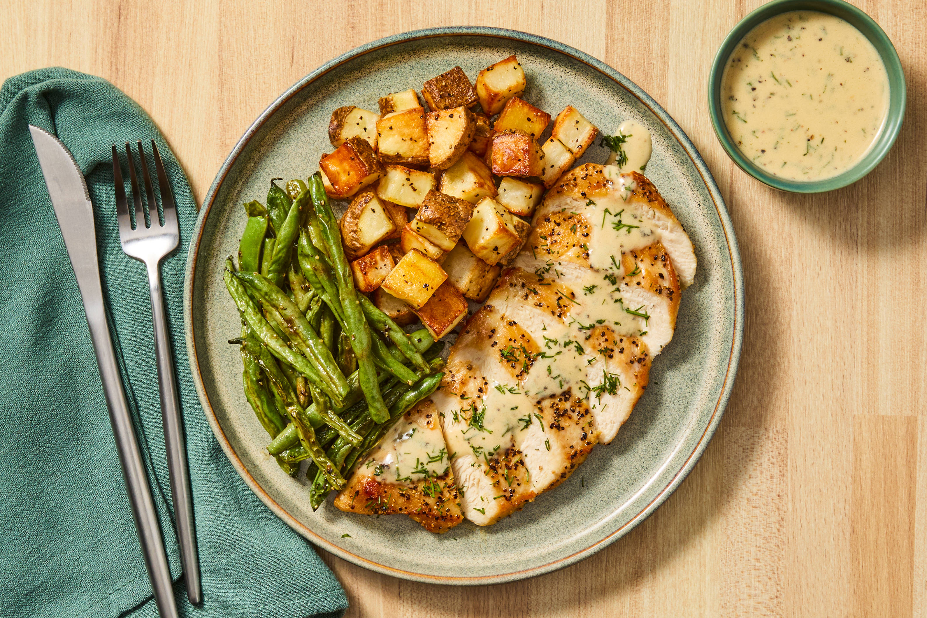 Creamy Dijon Dill Chicken