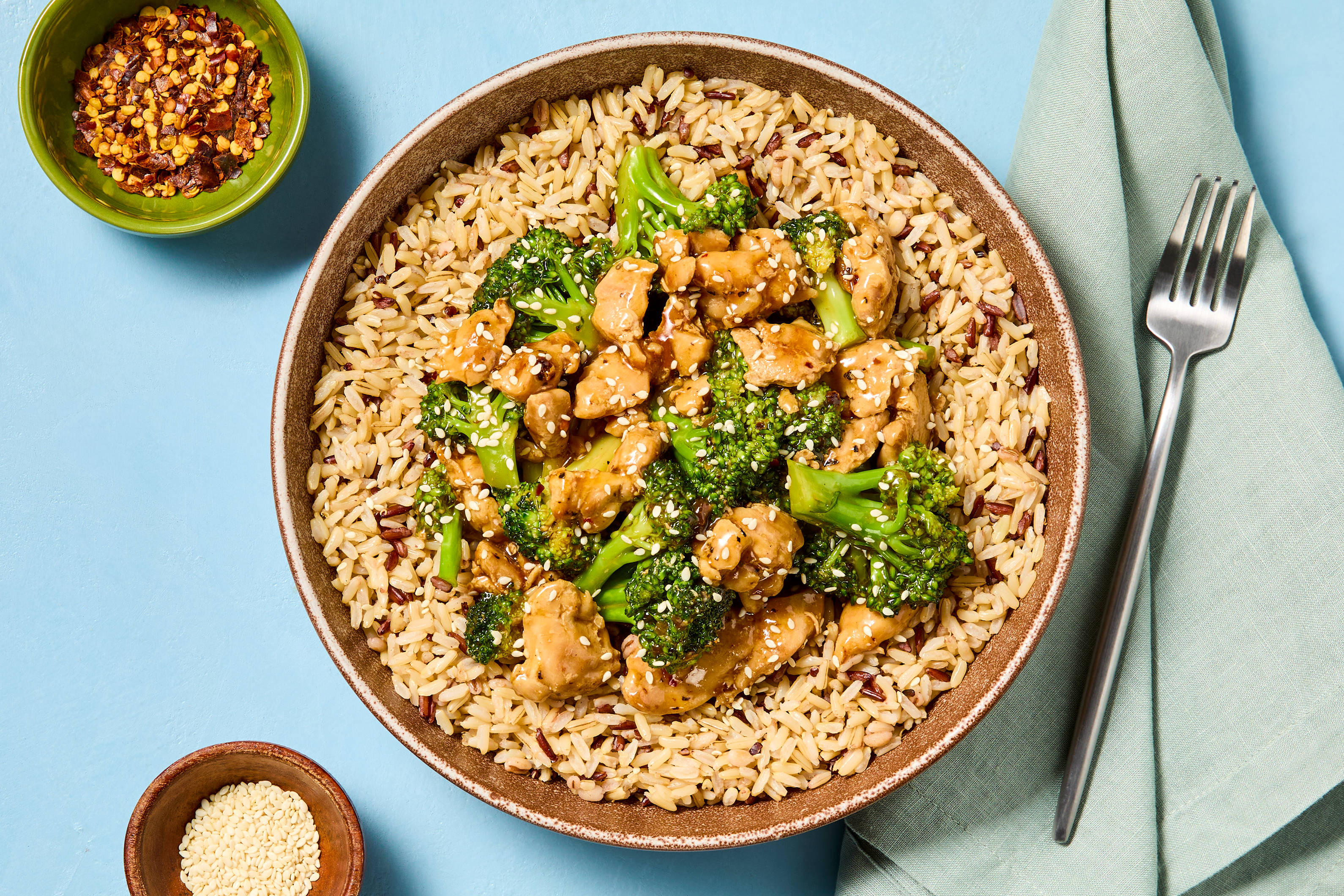 One-Pan Orange Chicken & Broccoli