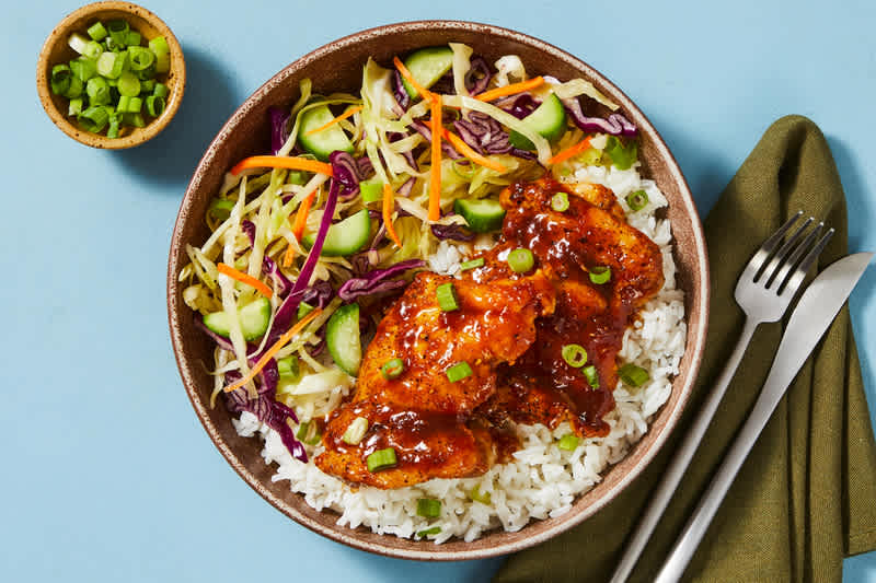 Bols de poulet bulgogi