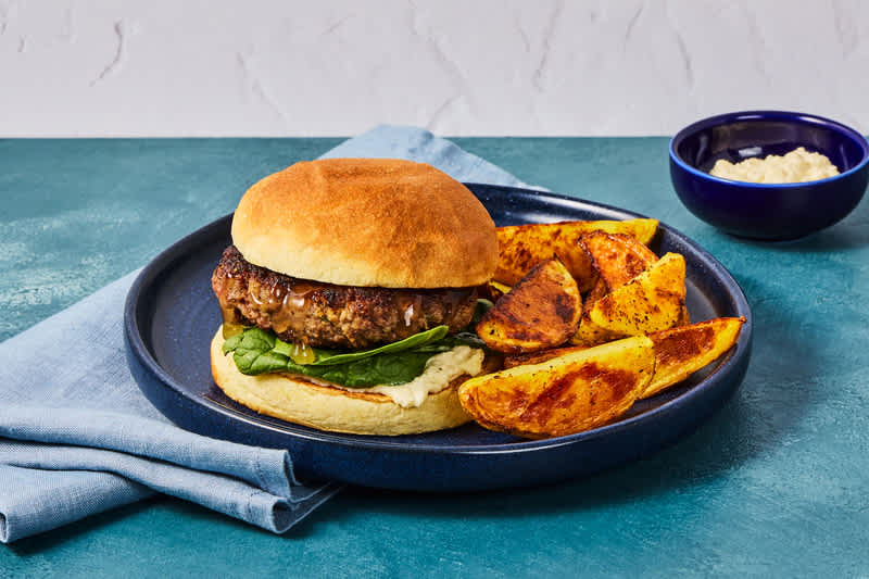 Sweet and Savoury Beef Burgers