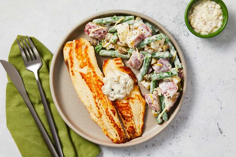 Repas futé : Tilapia et rémoulade au raifort