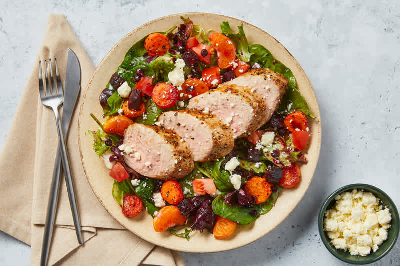 Carb Smart Rainbow Pork Tenderloin 