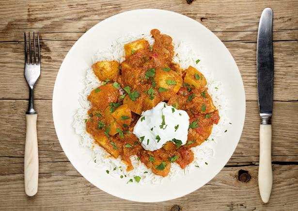 Indisches Kartoffel Curry