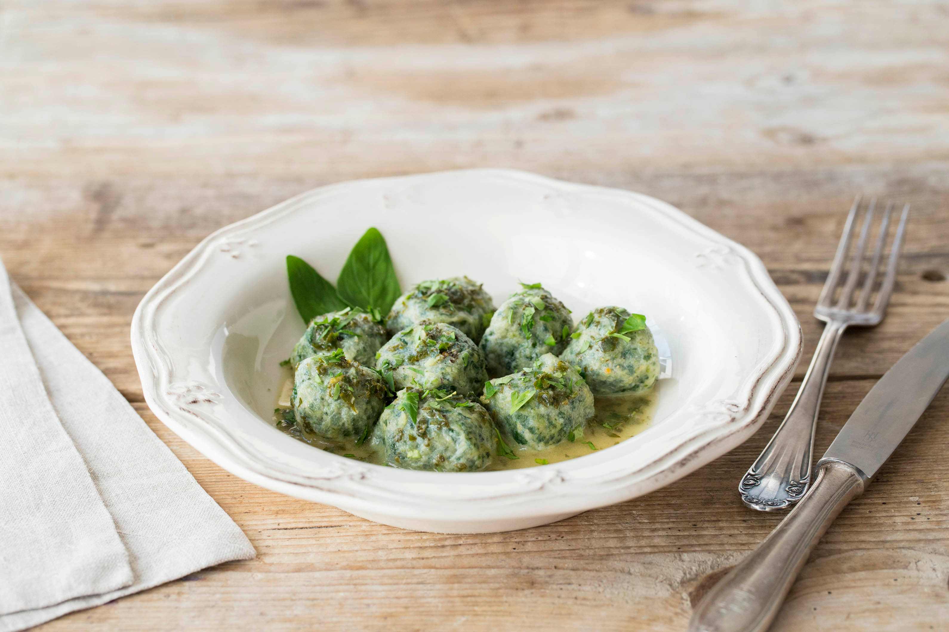 Spinat-Malfatti