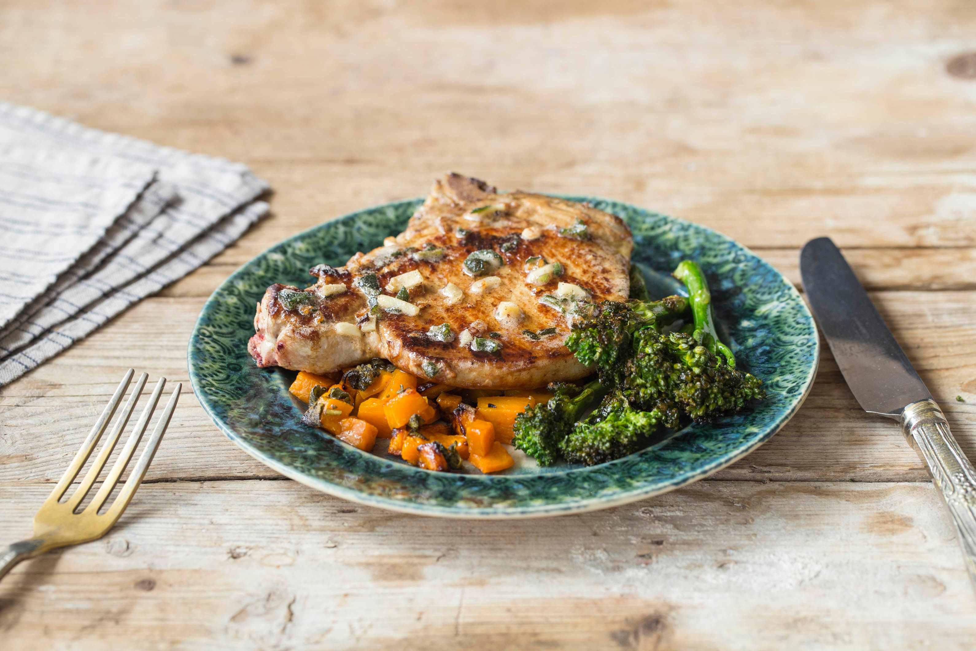 Sage-Butter Roasted Pork