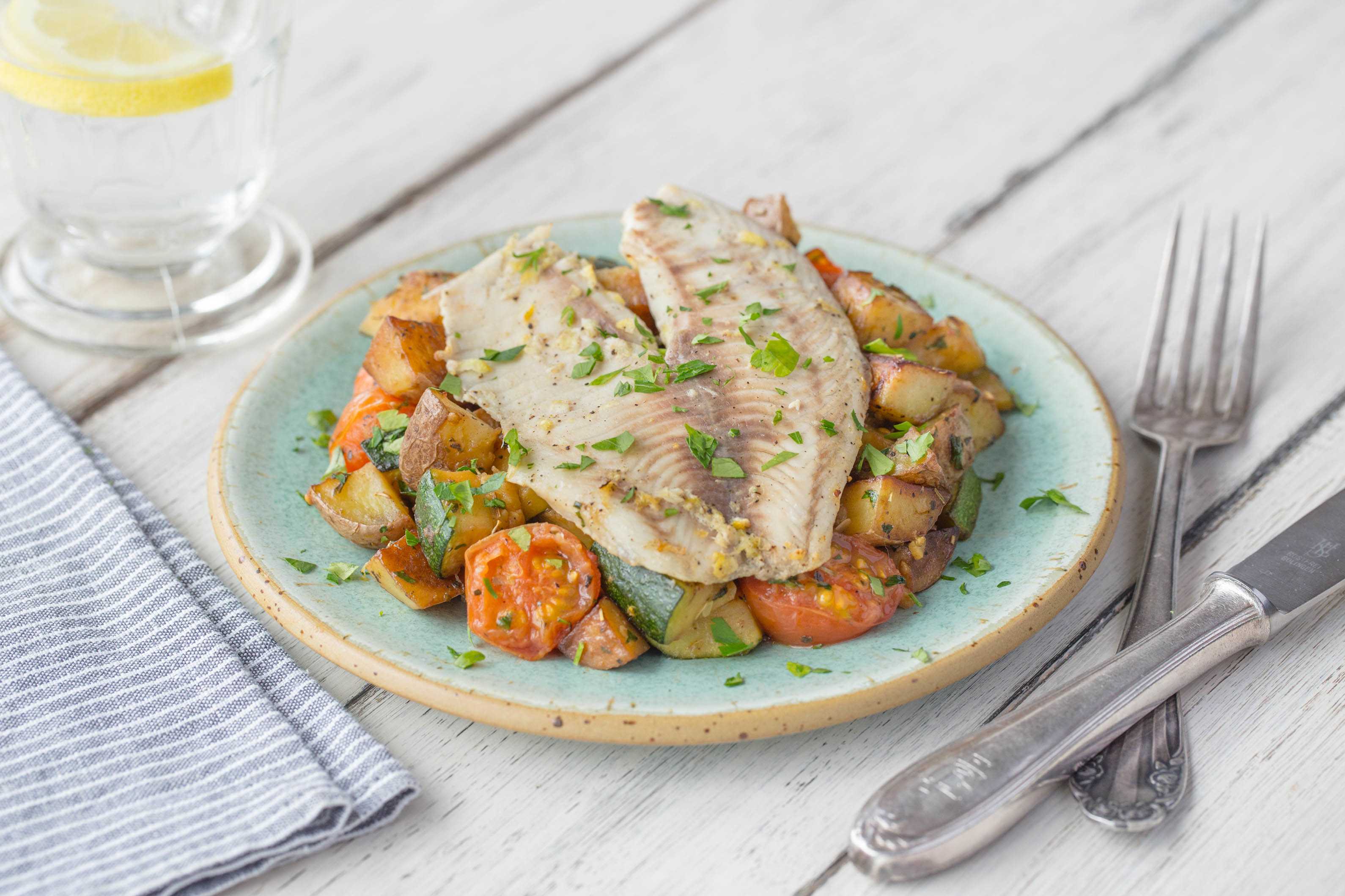 Lemon-Roasted Tilapia