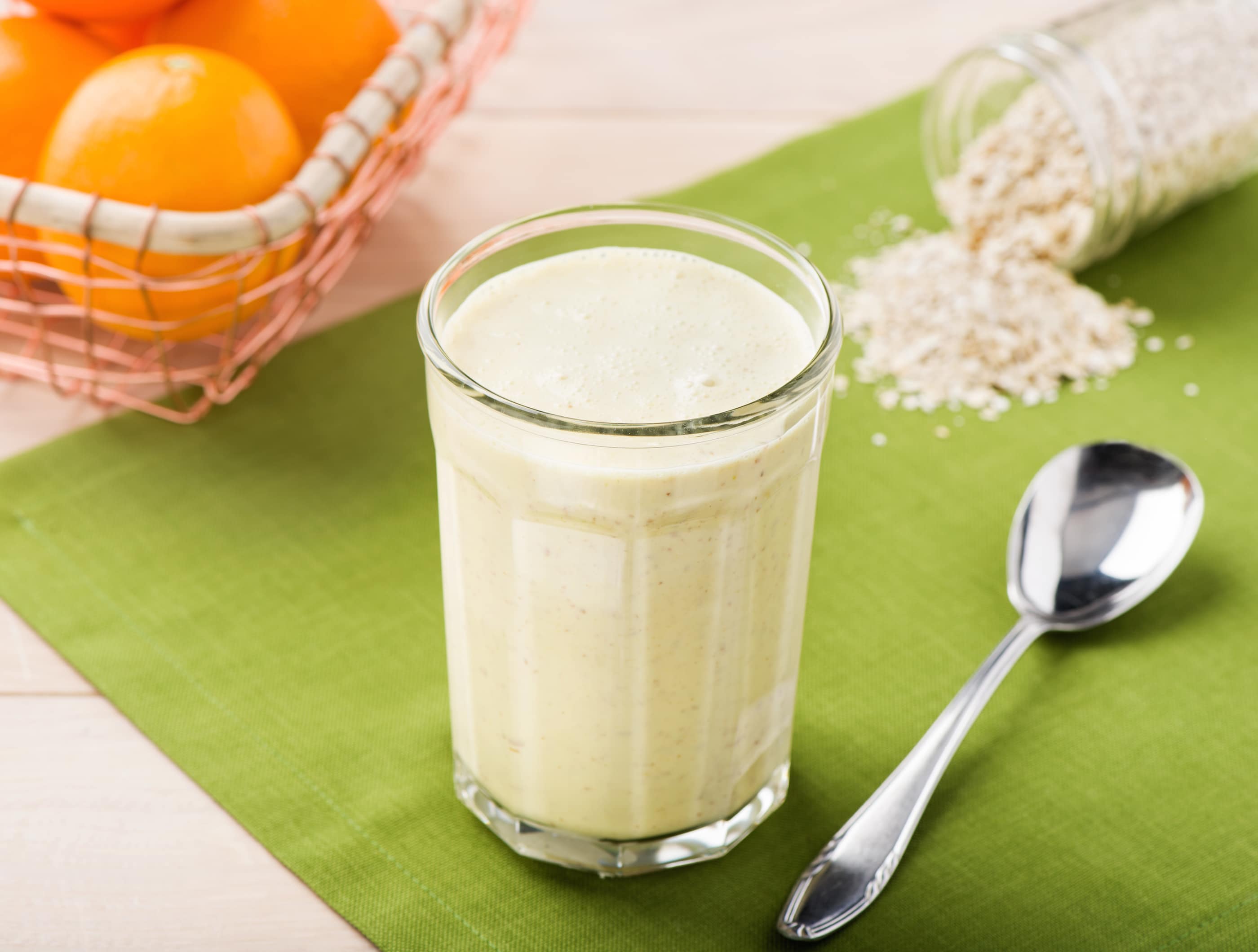 Ontbijtshake met mango
