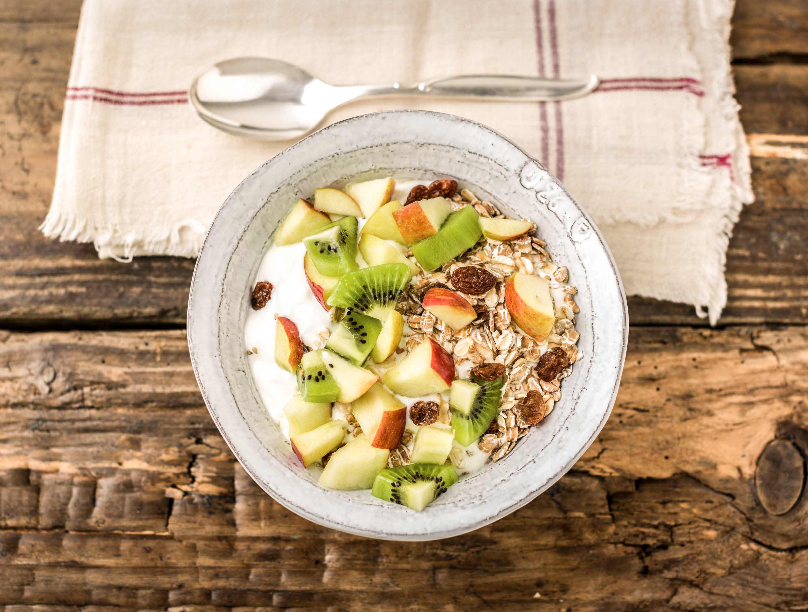 Turkse yoghurt met appel