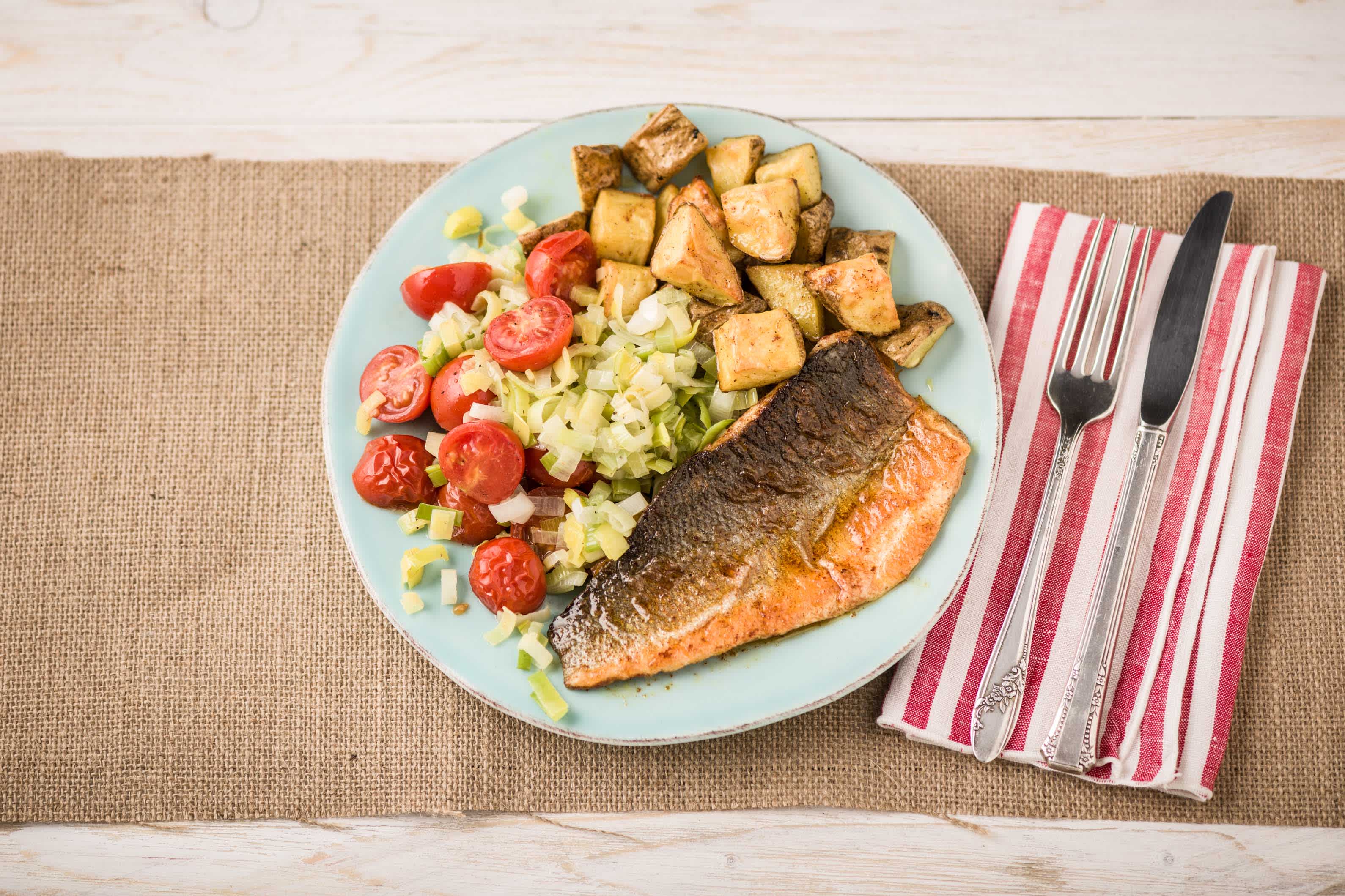 Spiced Buttery Sea Bass