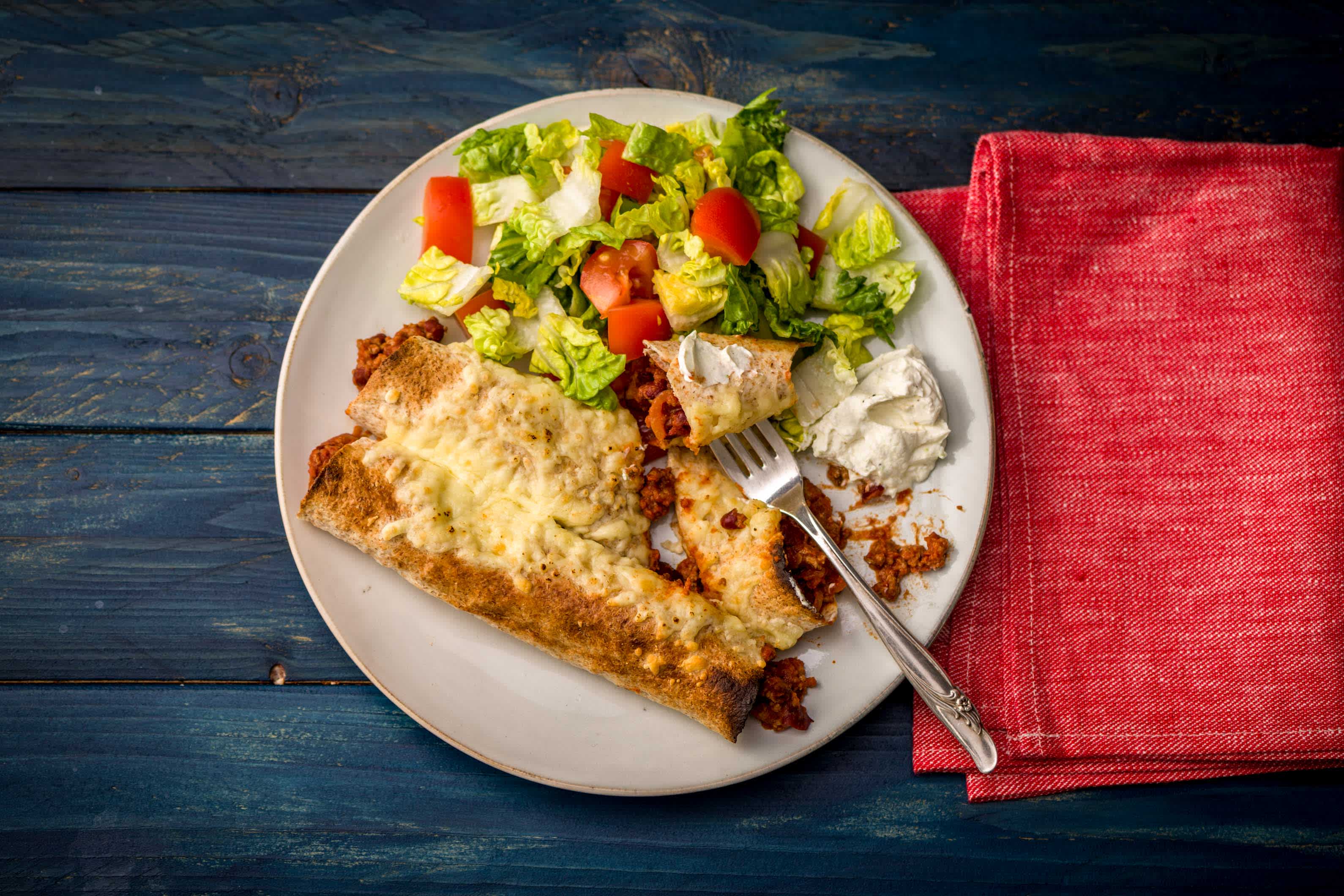 Quickfire Beef Enchiladas