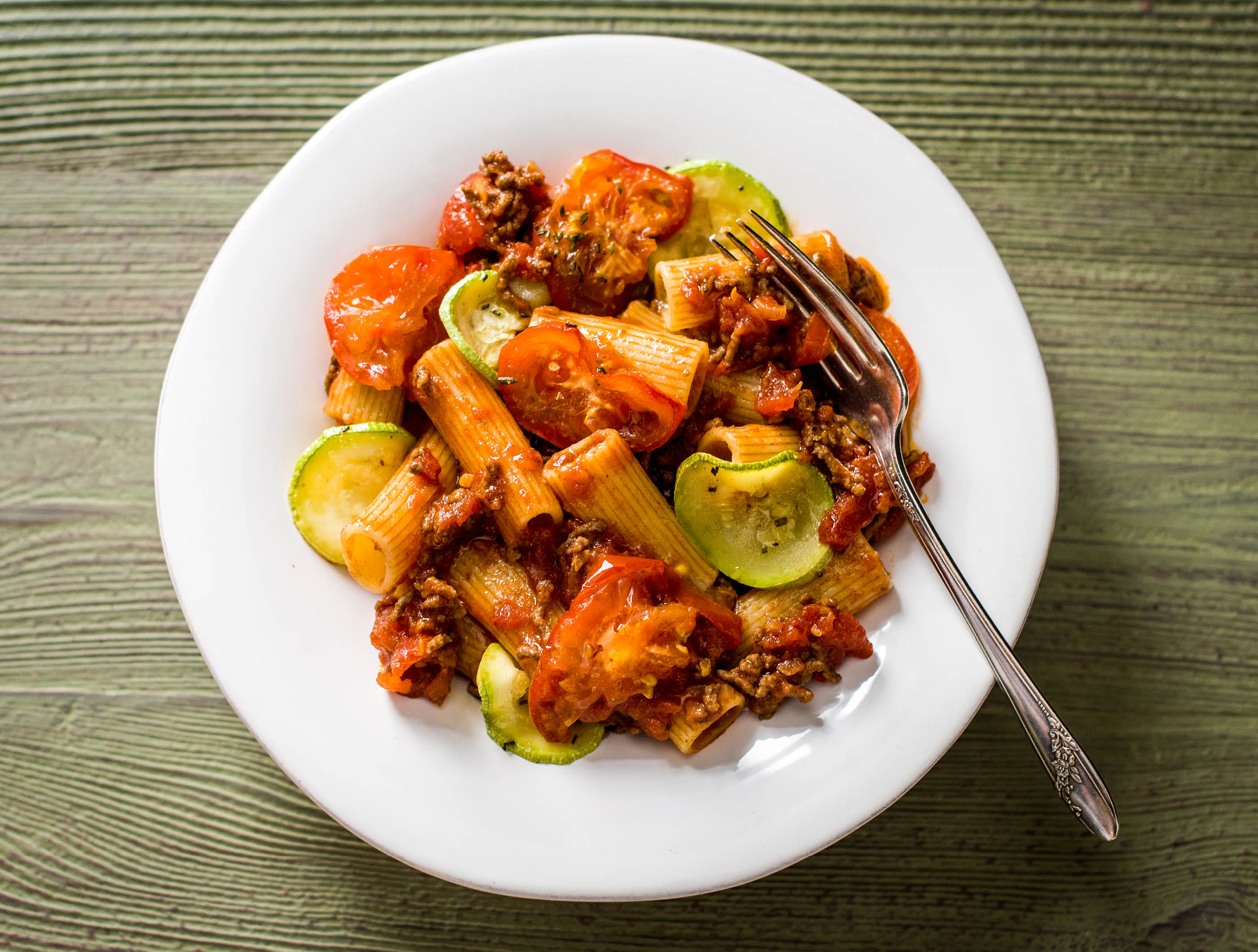 Rigatoni bolognese