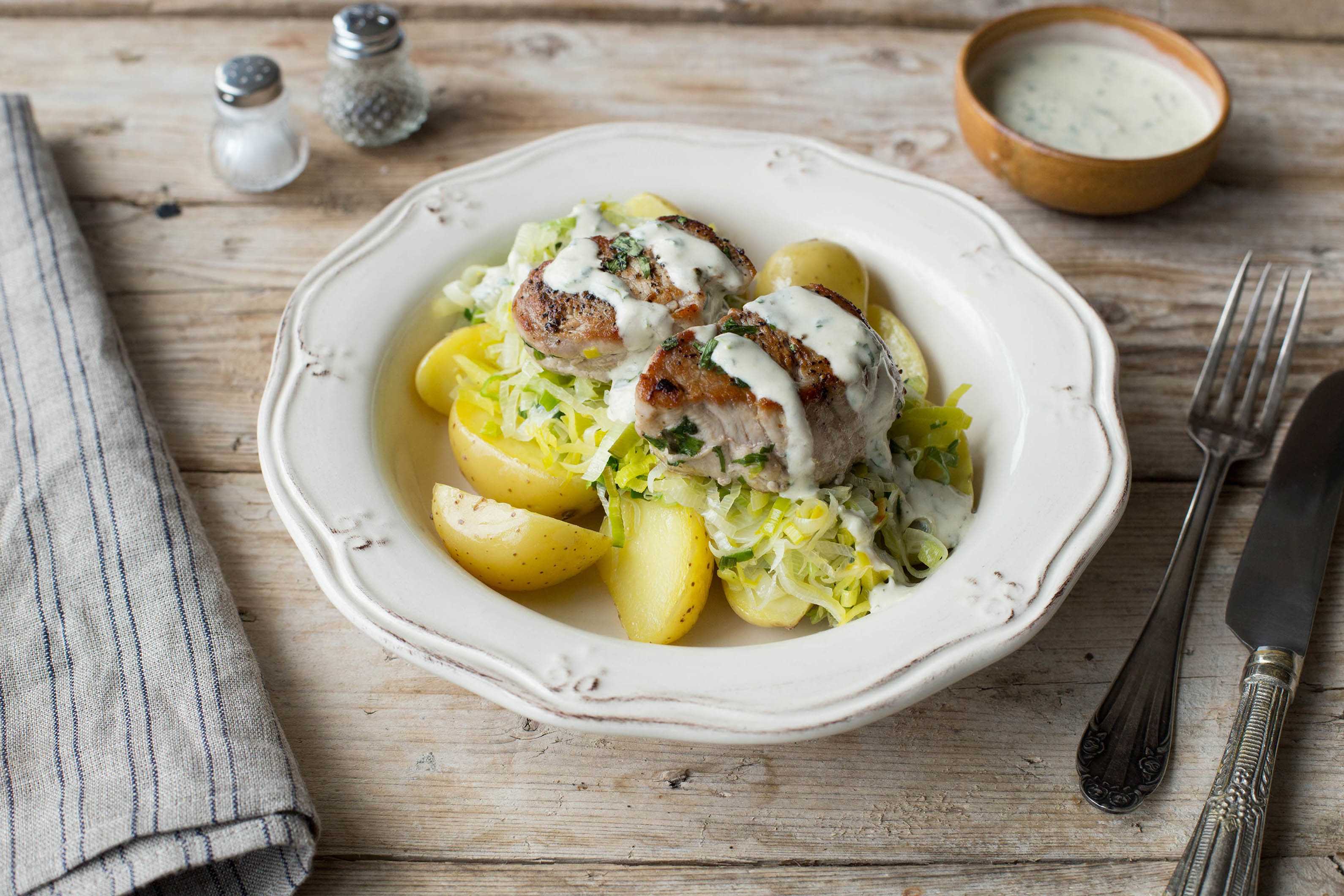 Pan Fried Pork Medallions