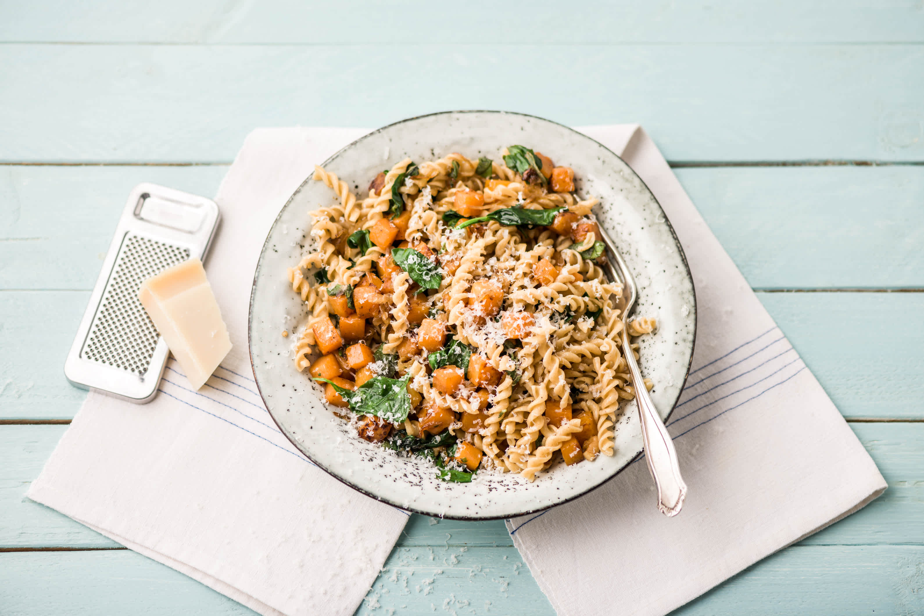 Family Bacon, Pumpkin & Sage Pasta
