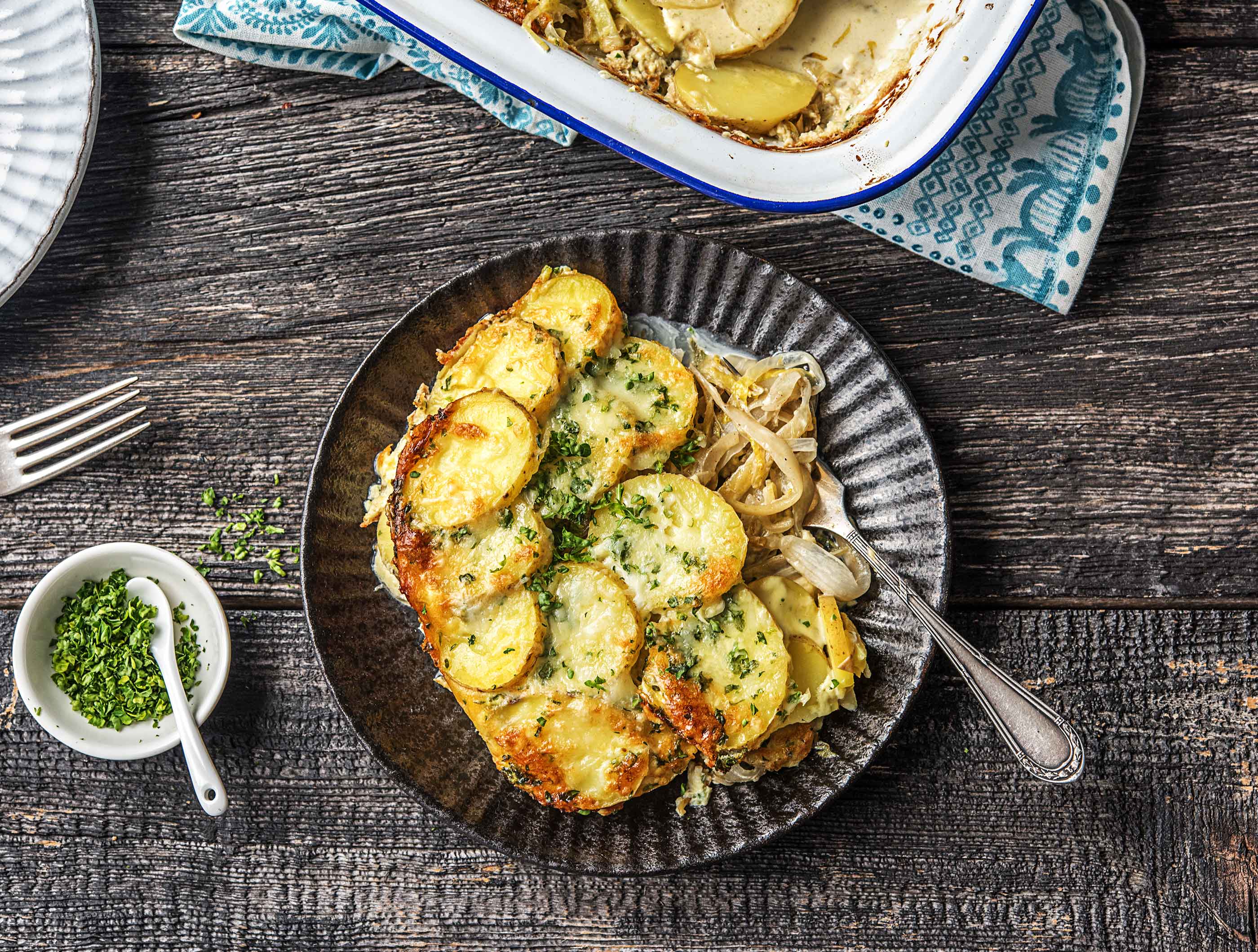 Gratin de chicons végétarien
