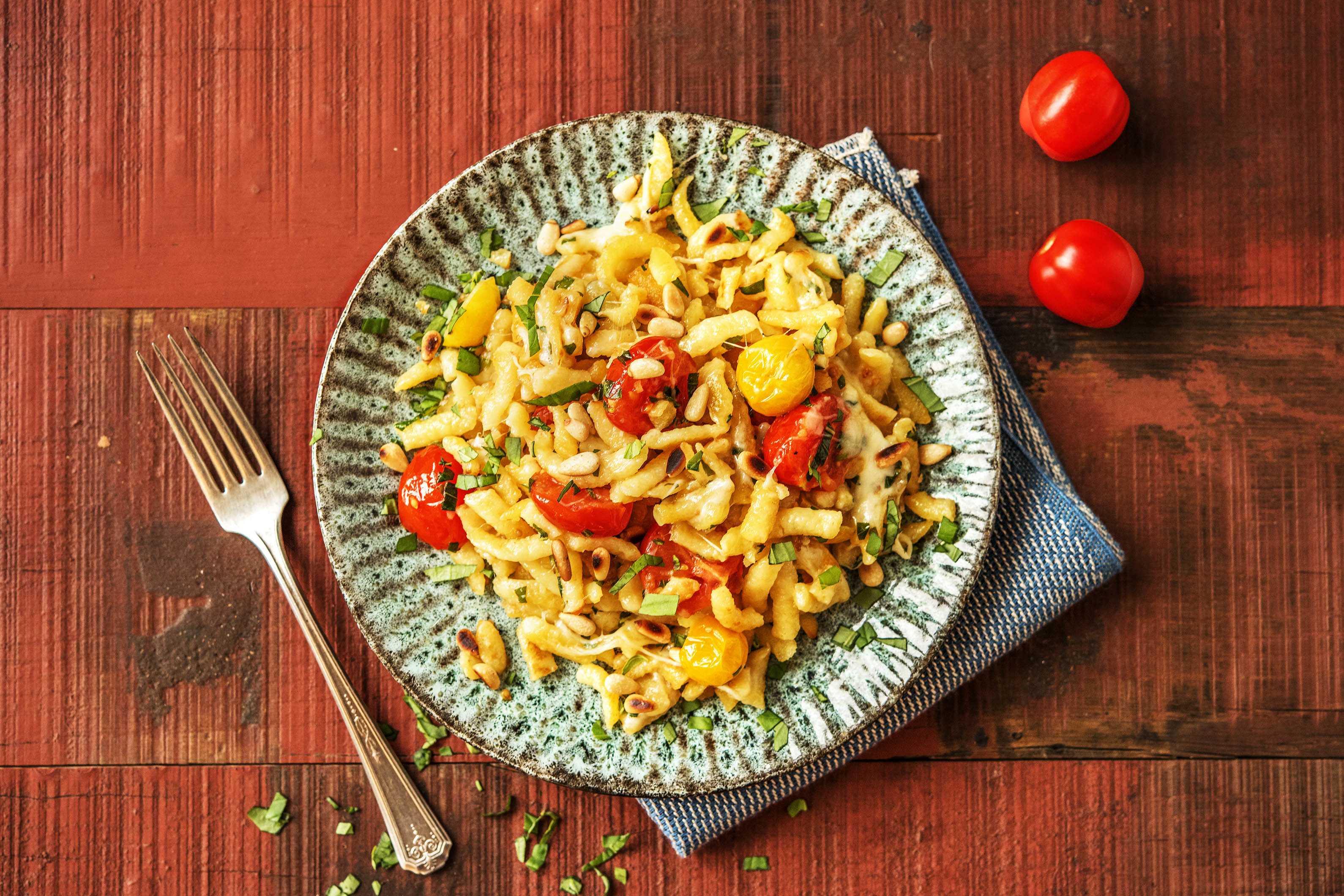 Gebratene Käsespätzle all‘italiana