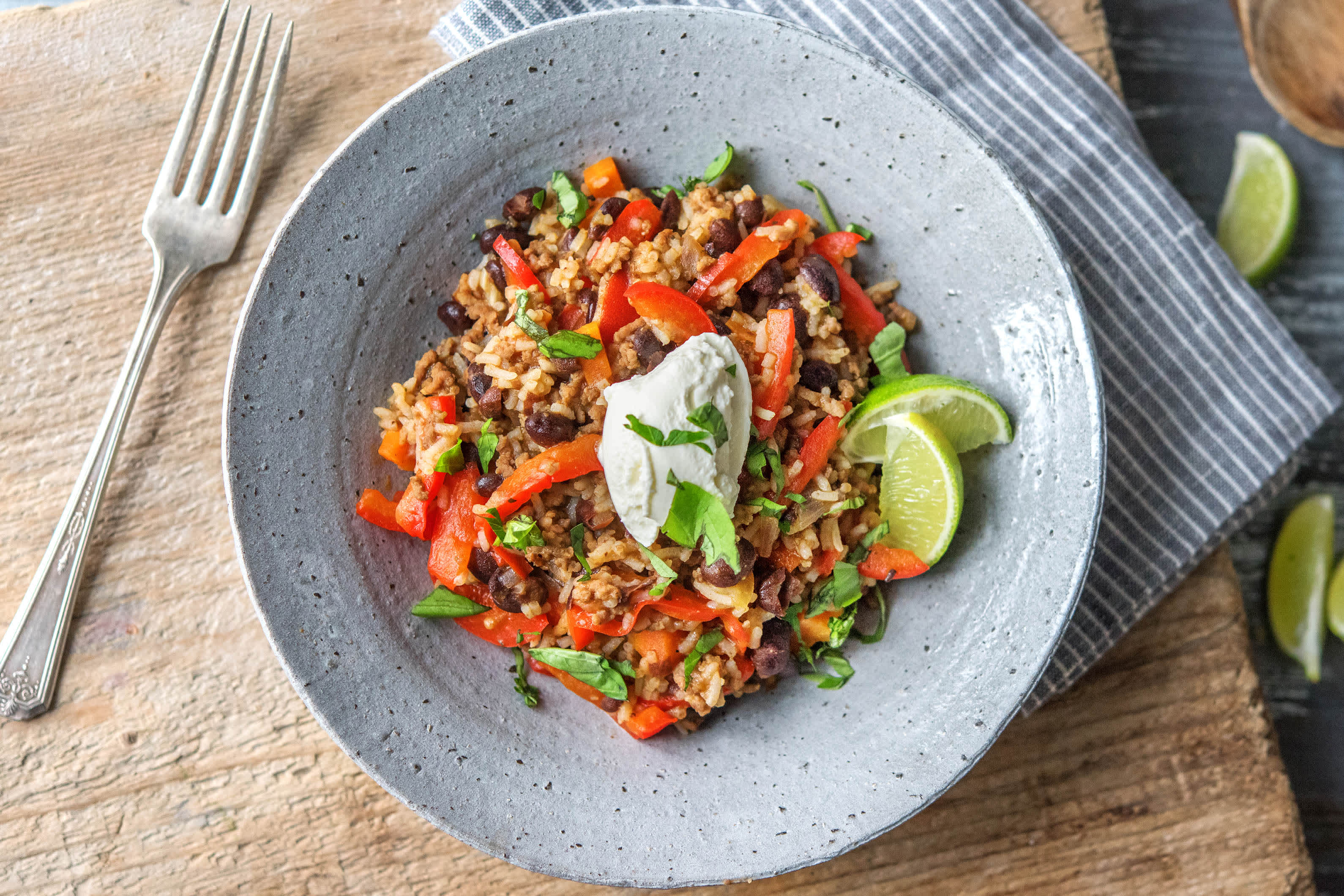 Feijoada mit Rinderhackfleisch