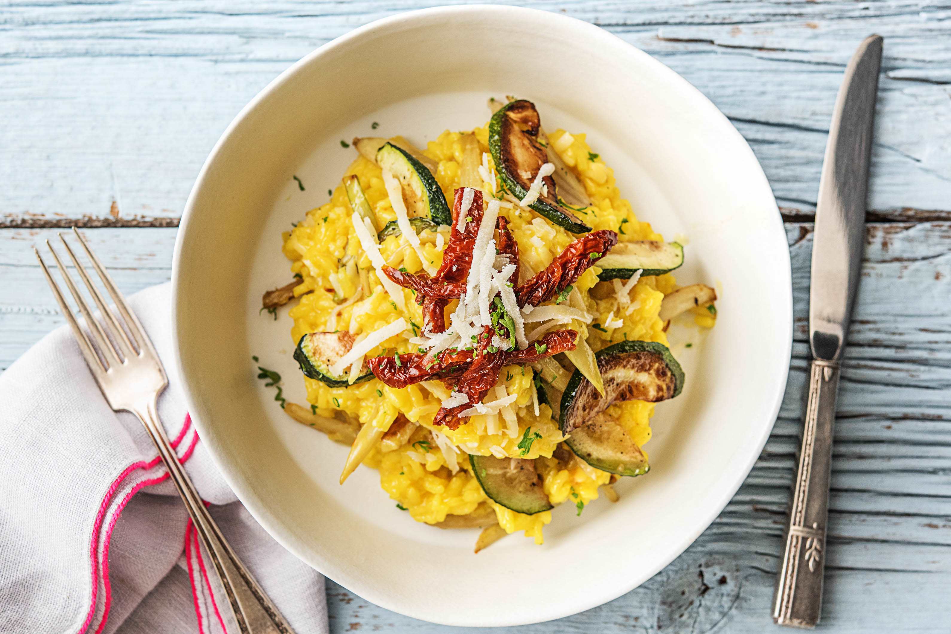 Risotto mit Safran
