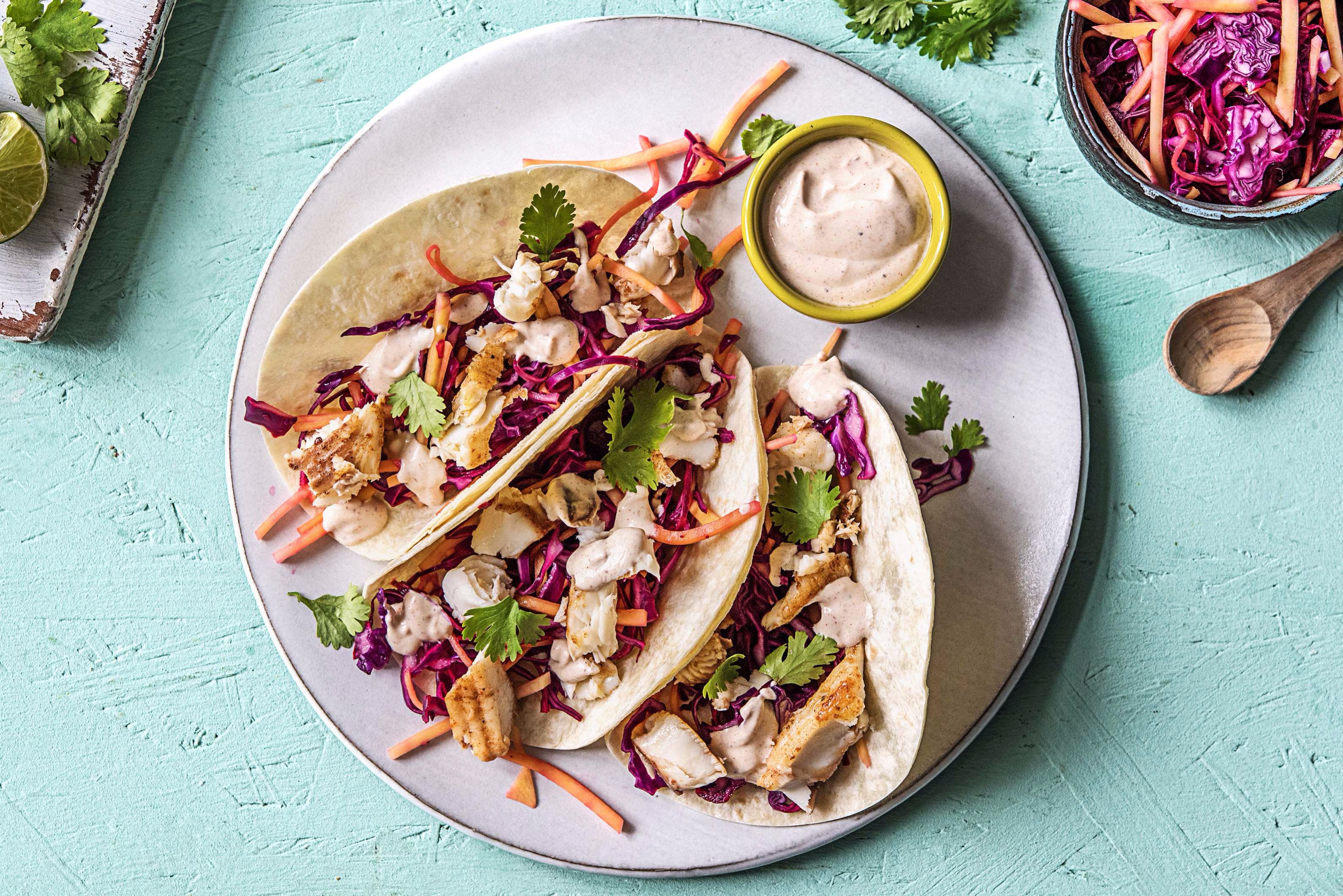 Tropical Fish Tacos