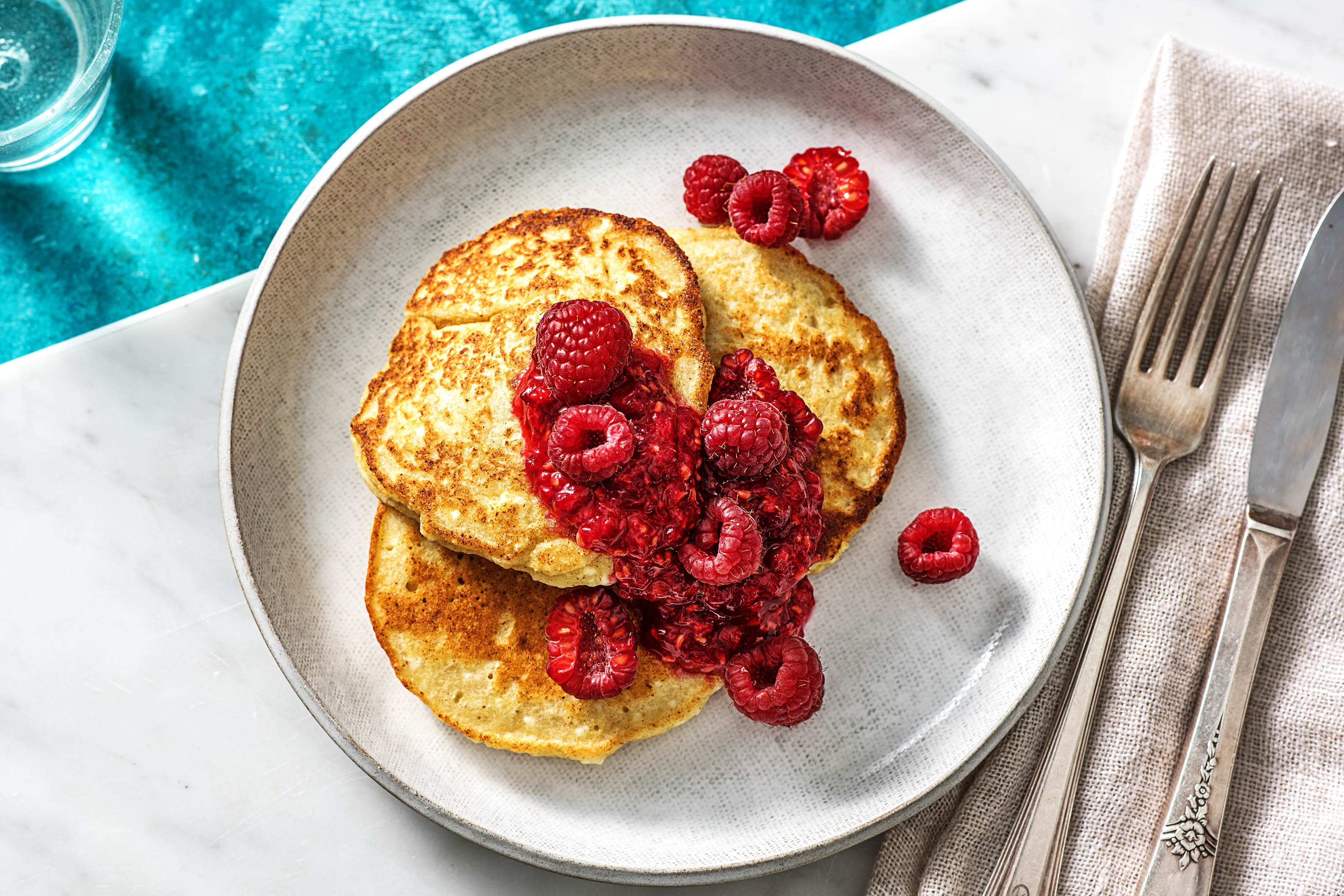 Volkoren ricottapannenkoekjes