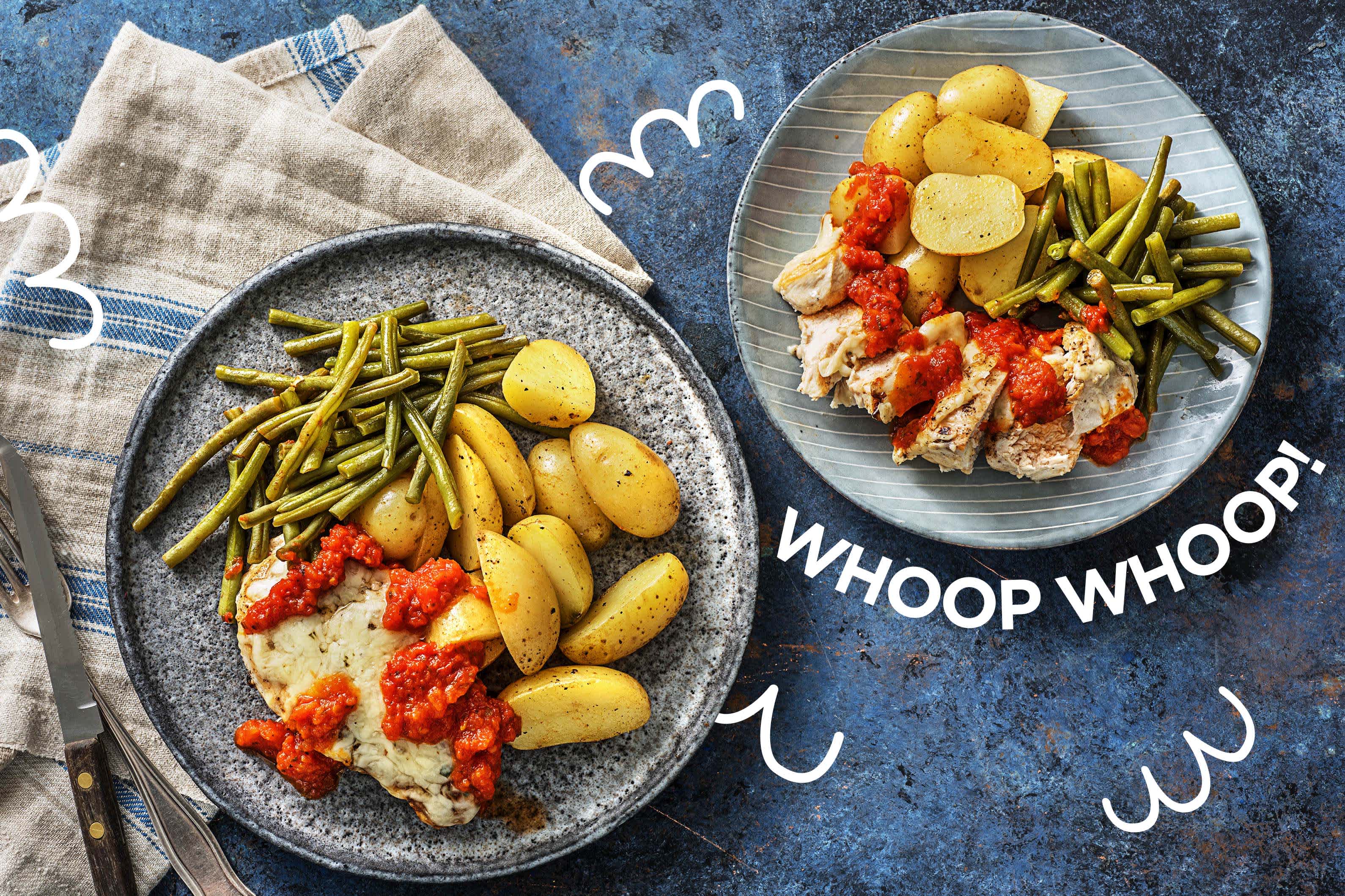 Cacciatore! Italienisches Hähnchenragout