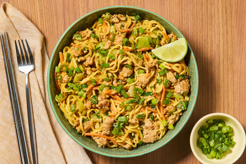 Peanut Pork Noodles