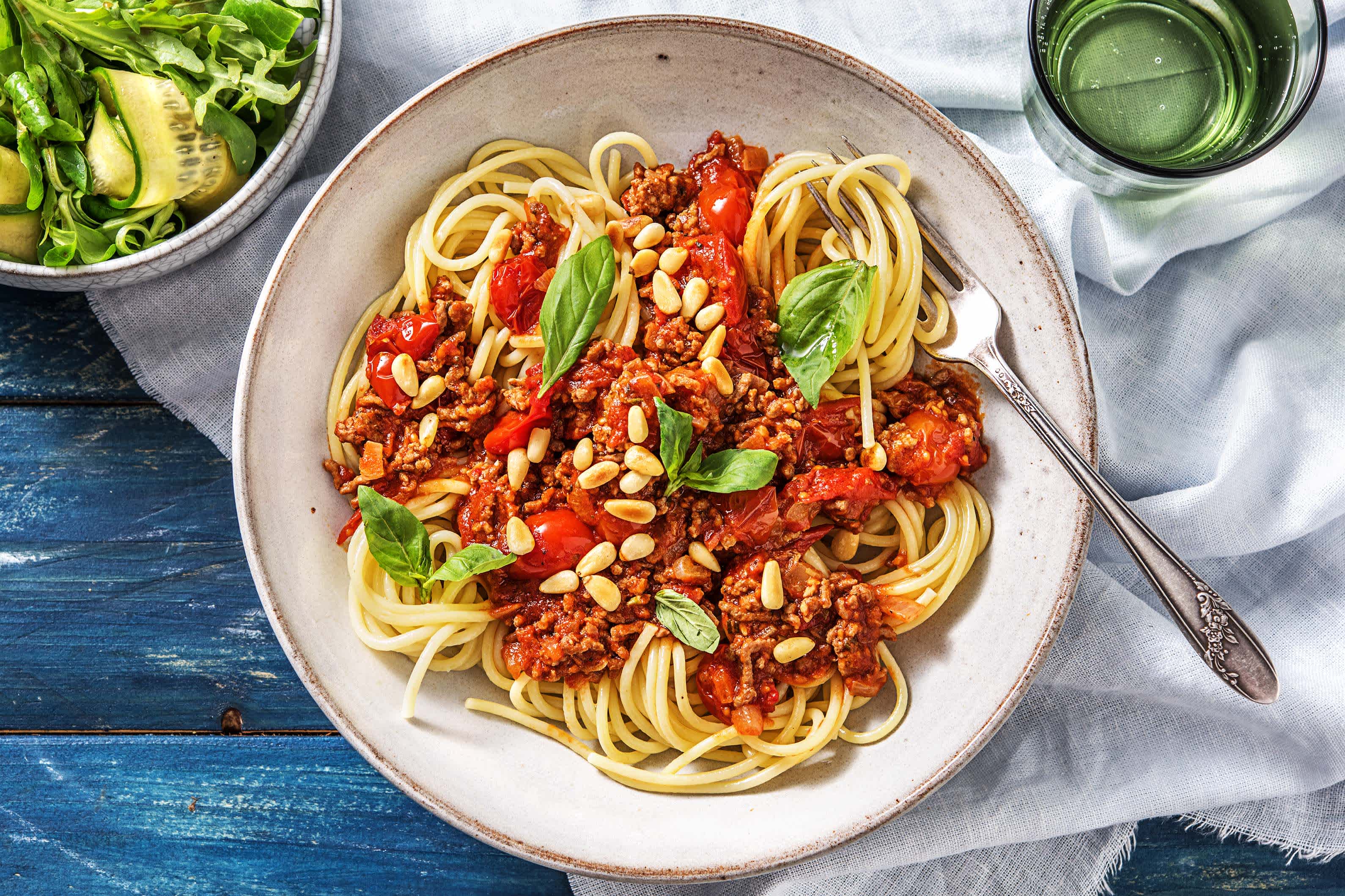 Pasta al ragù rapido