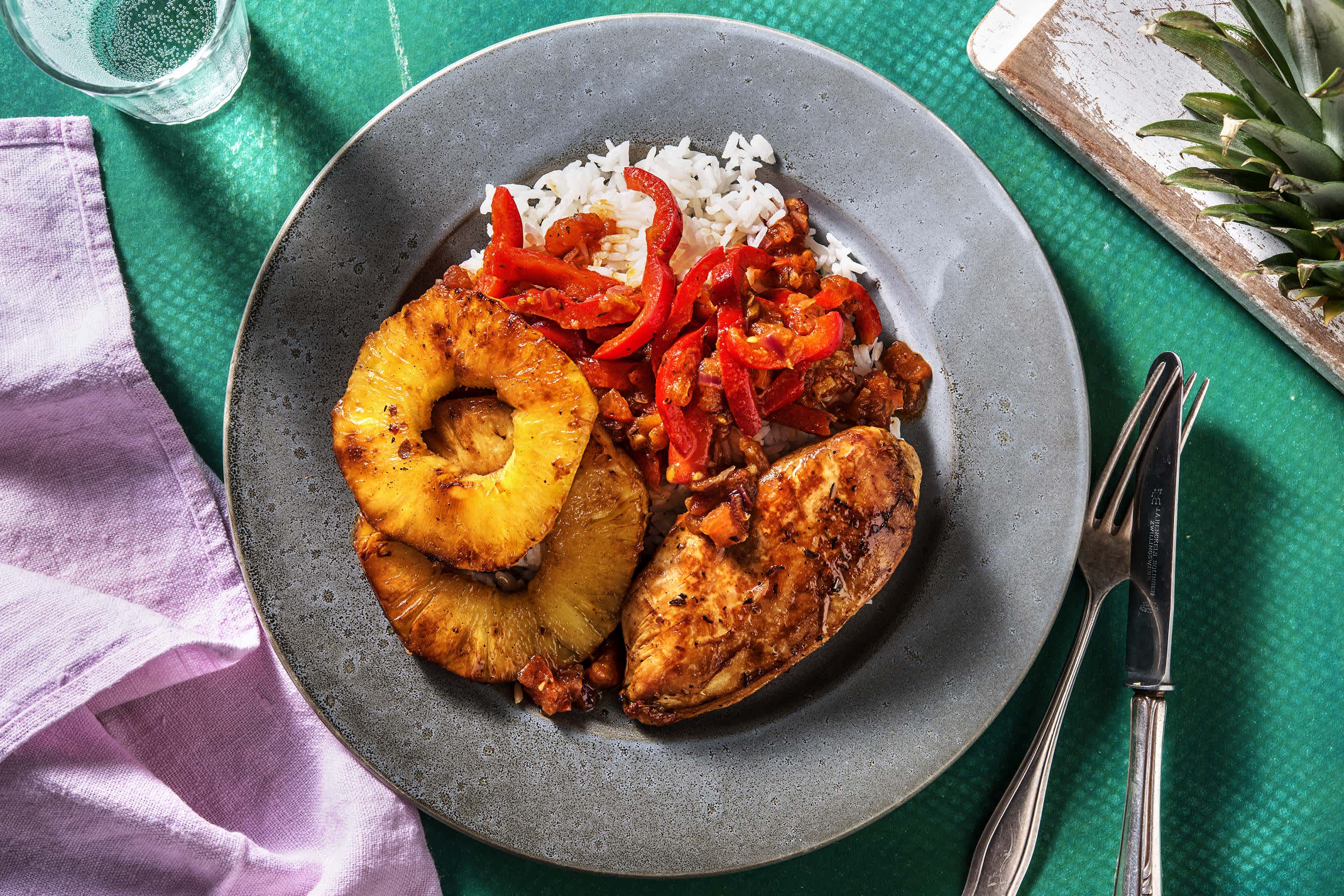 Poulet hawaï