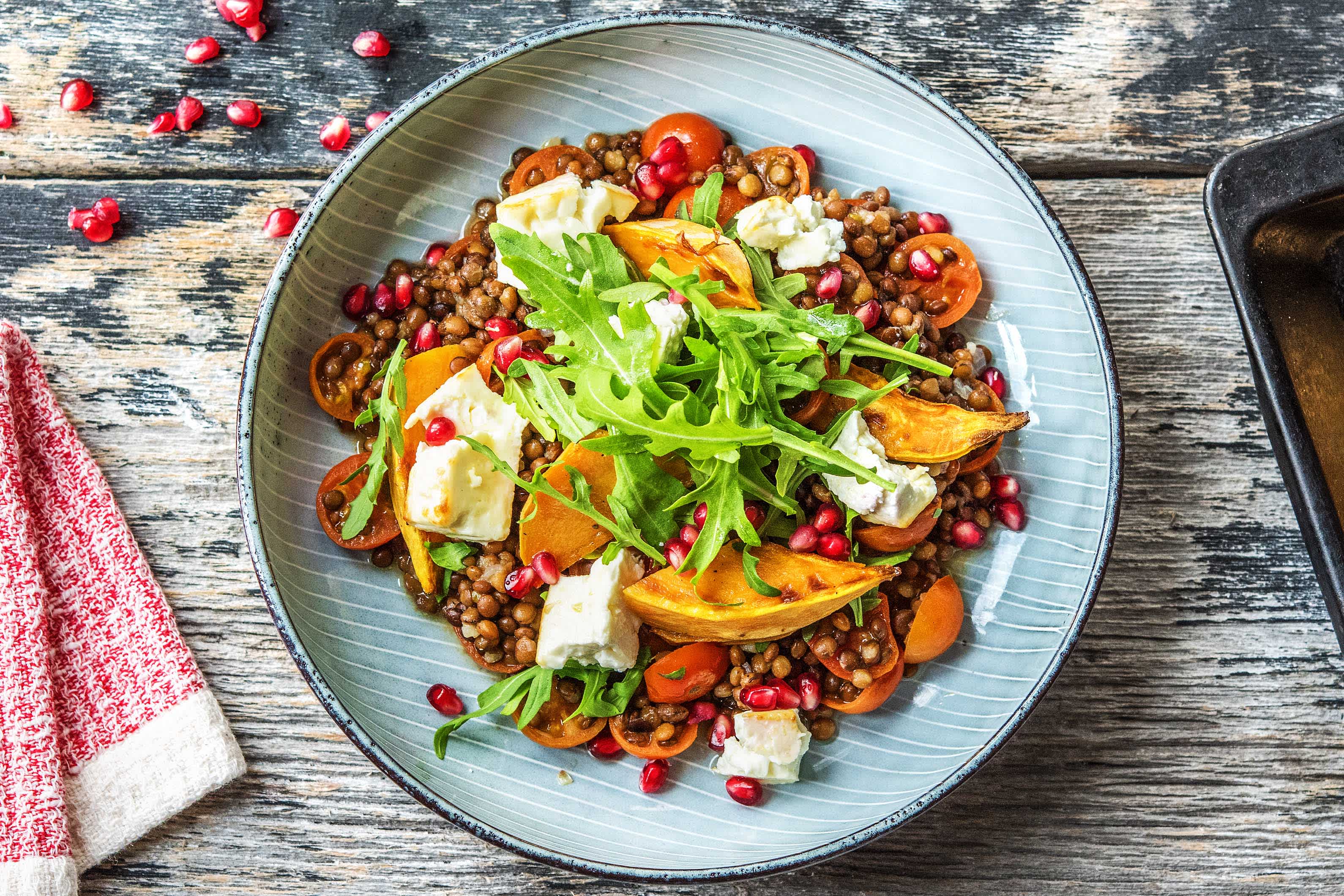Mit Honig gebackener Feta