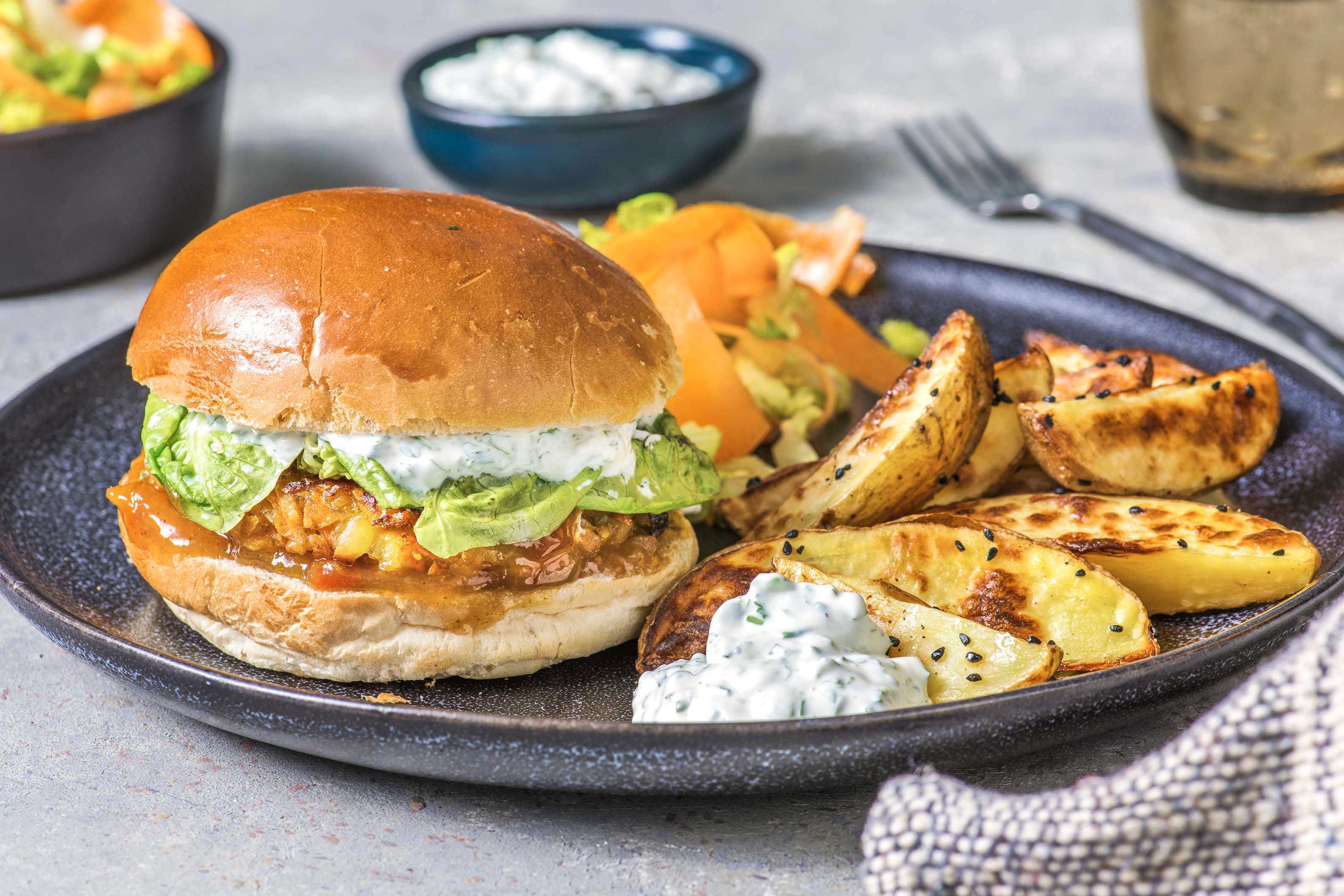 Bhaji Burger