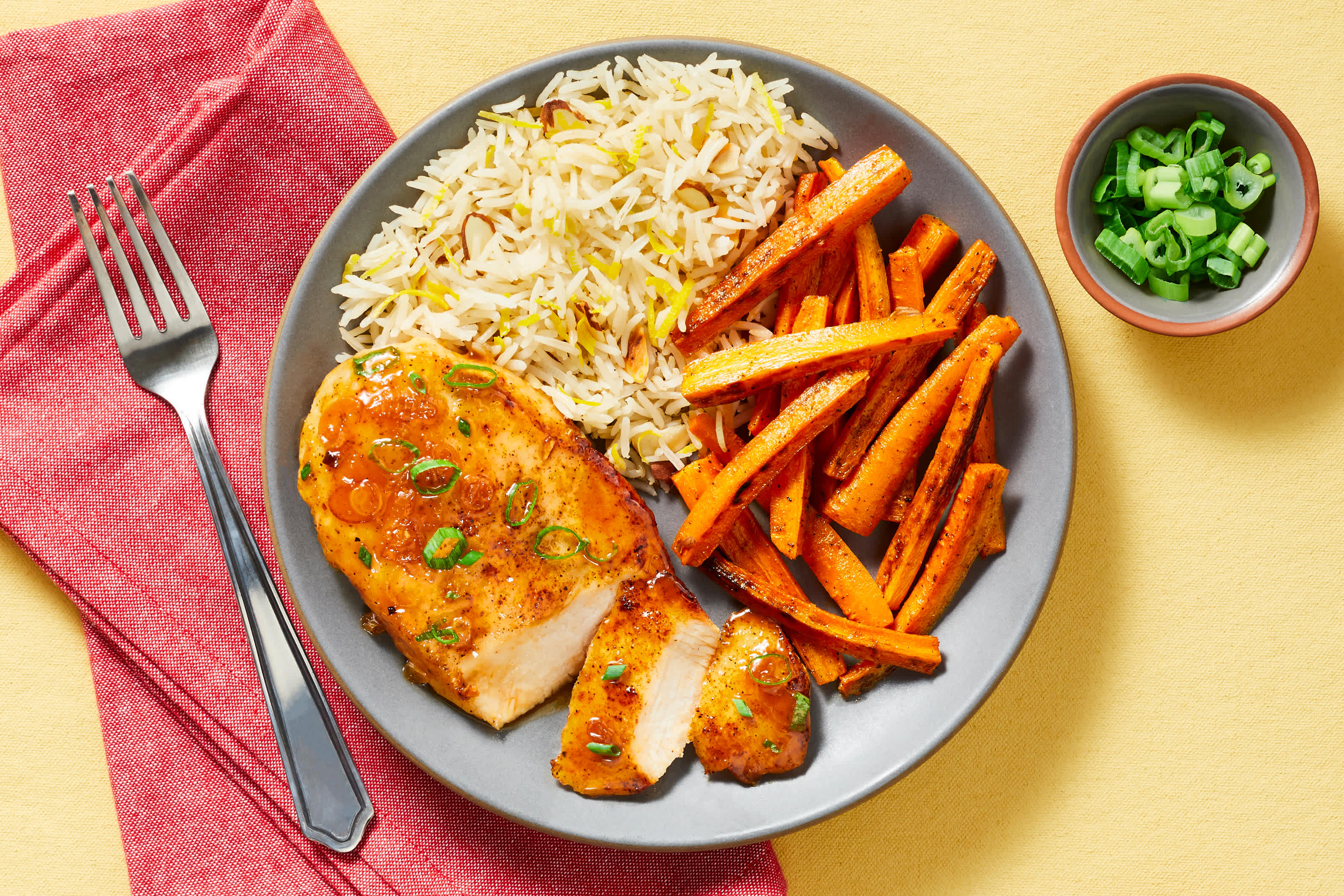 Turkish-Spiced Chicken in Apricot Sauce