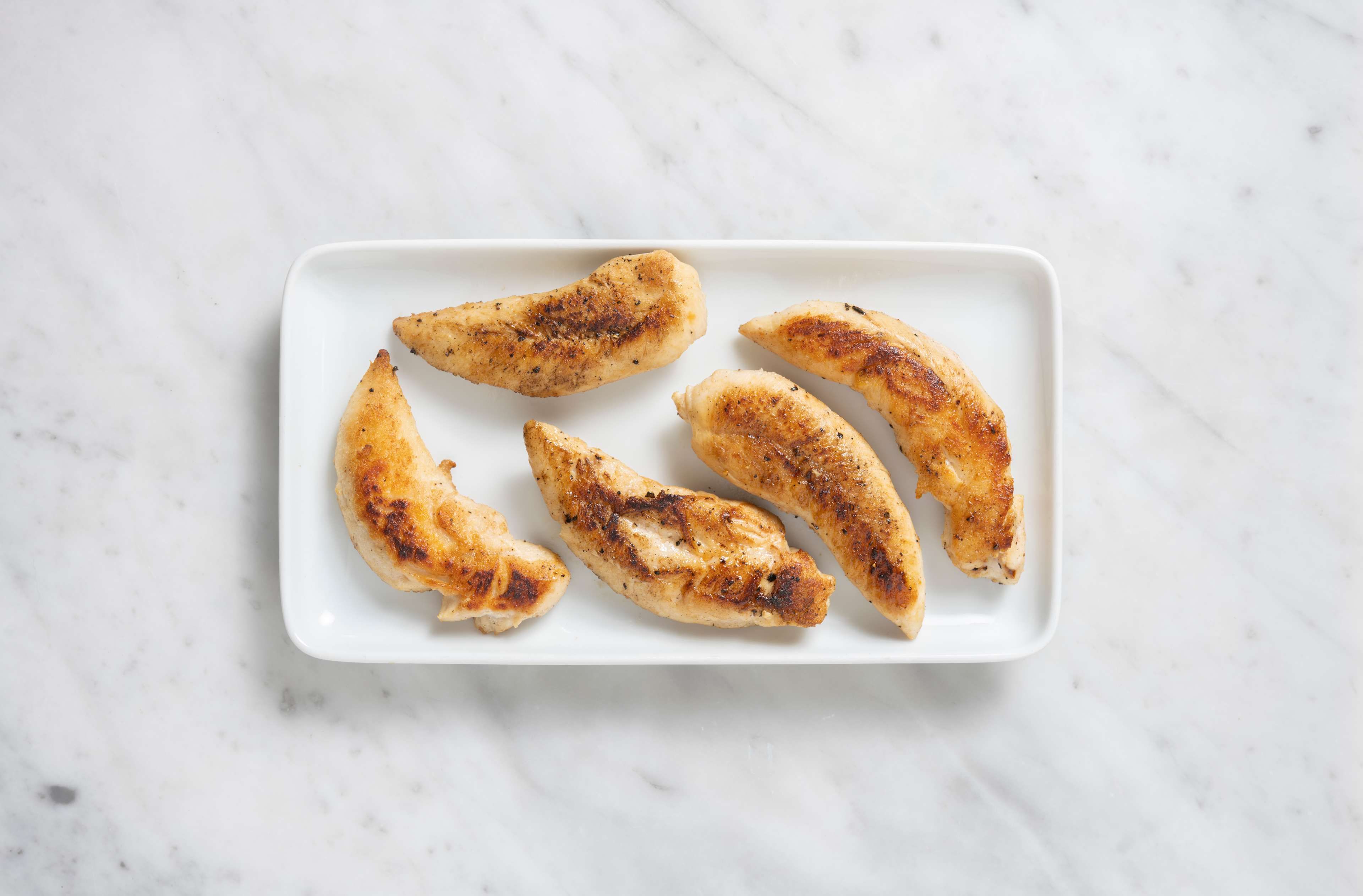Kipfilethaasjes 200 g als extra