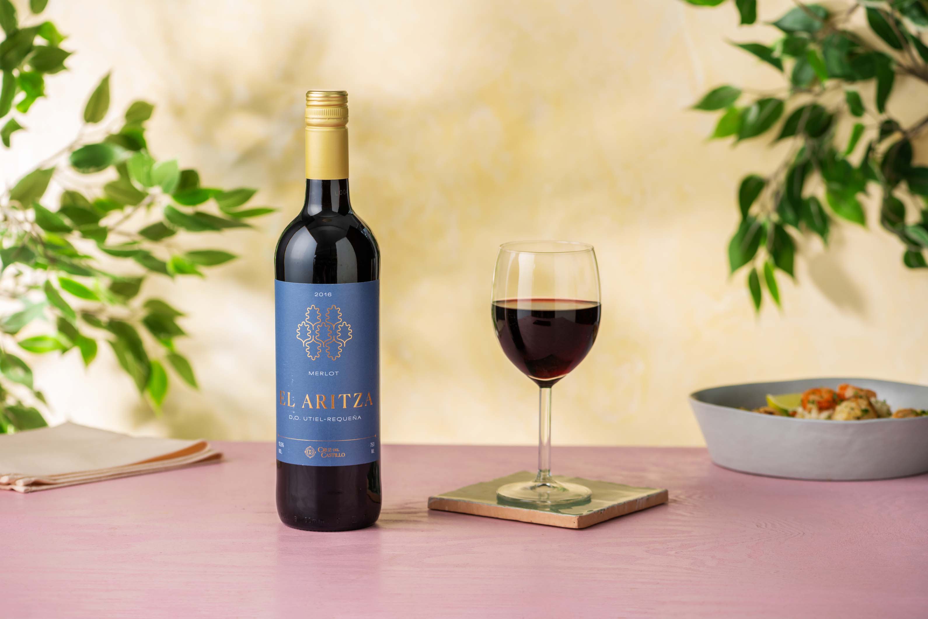 El Aritza Merlot (Spanje) als extra