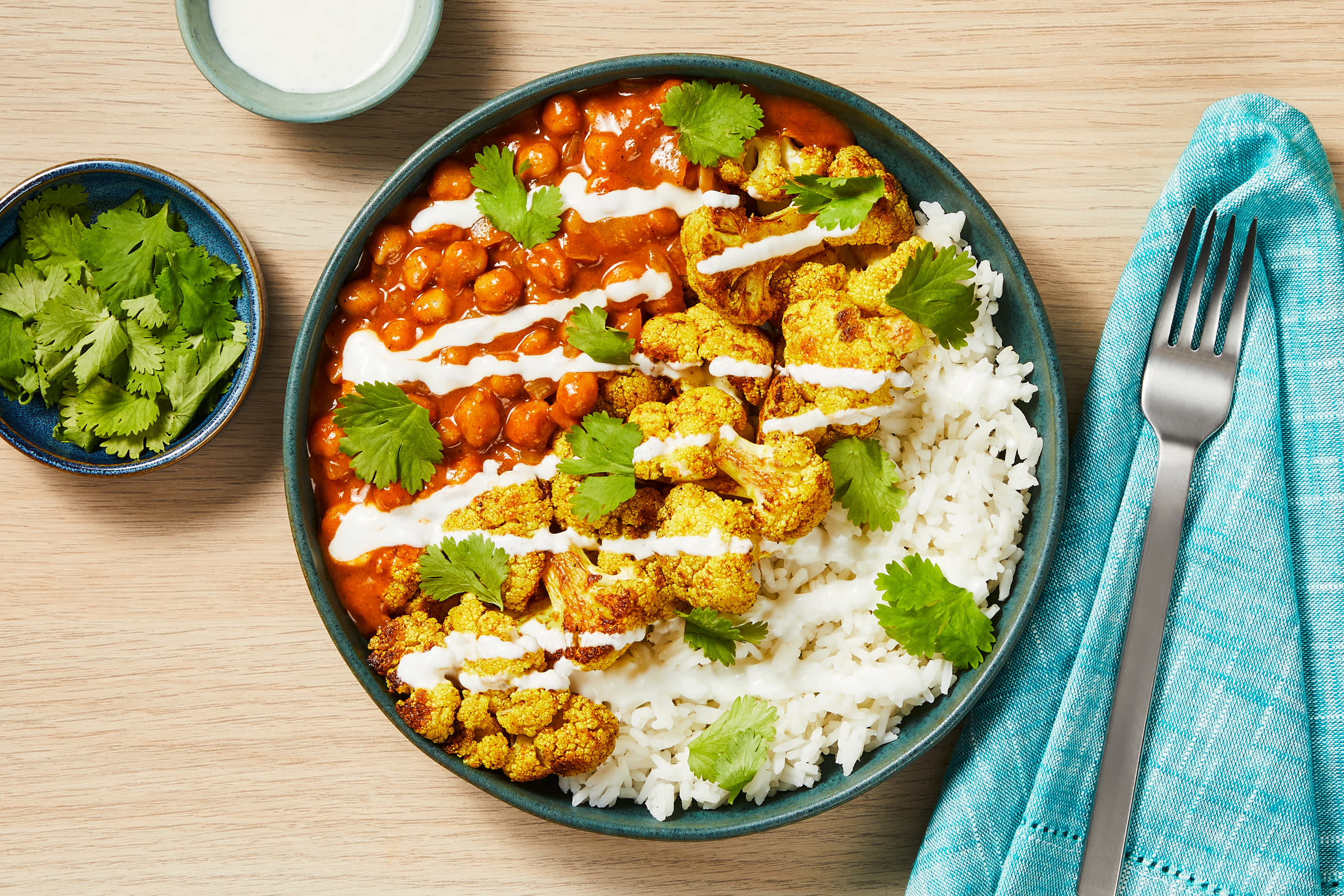 Chicken, Cauliflower & Chickpea Tikka Masala