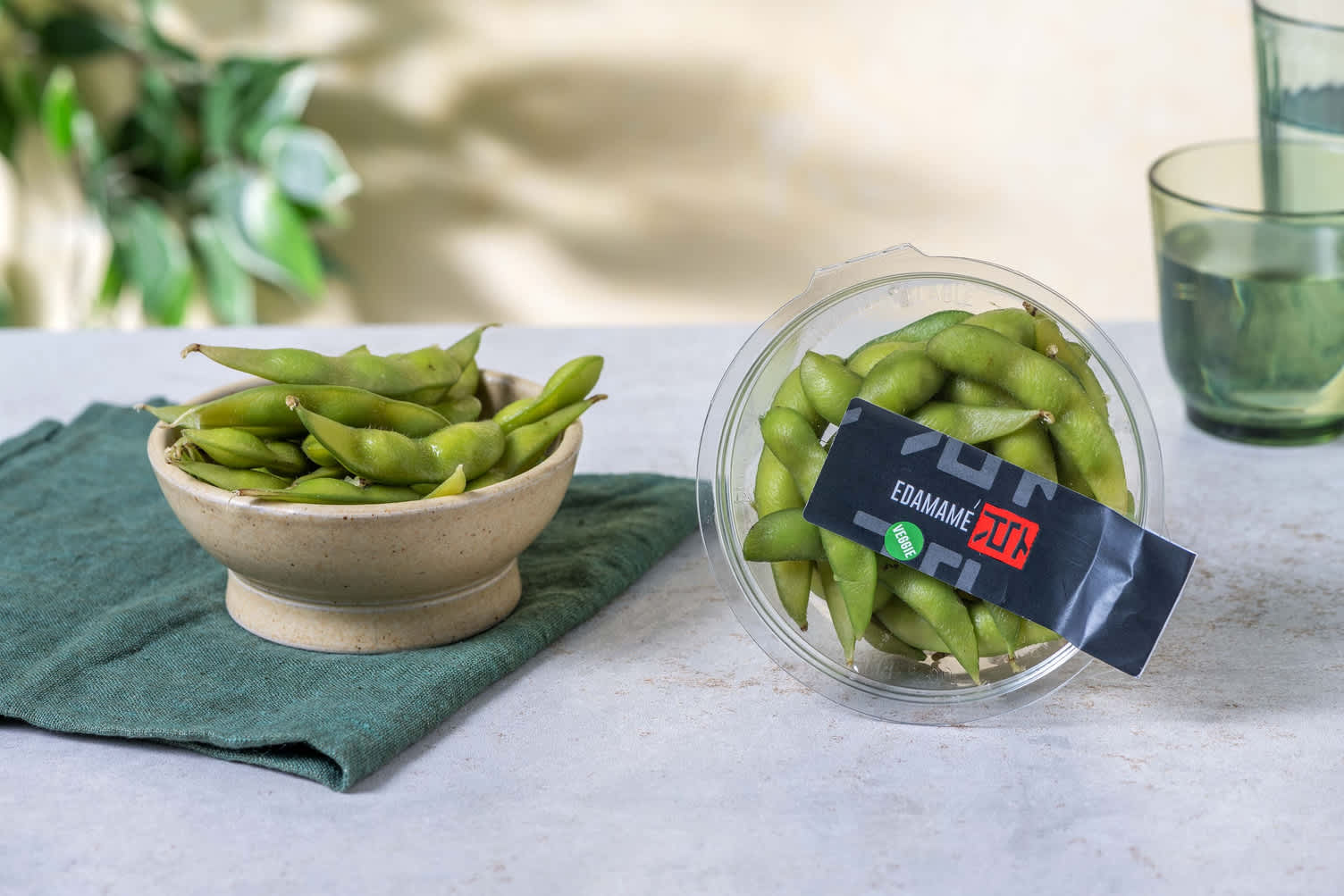 Edamame als extra