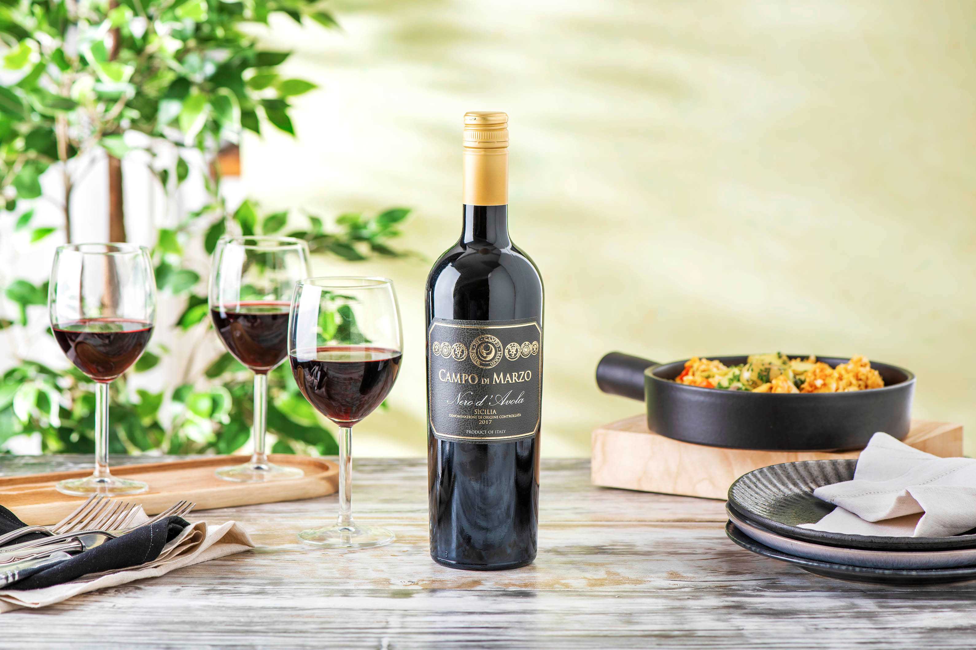 Campo di Marzo Nero d'Avola (Italië) als extra