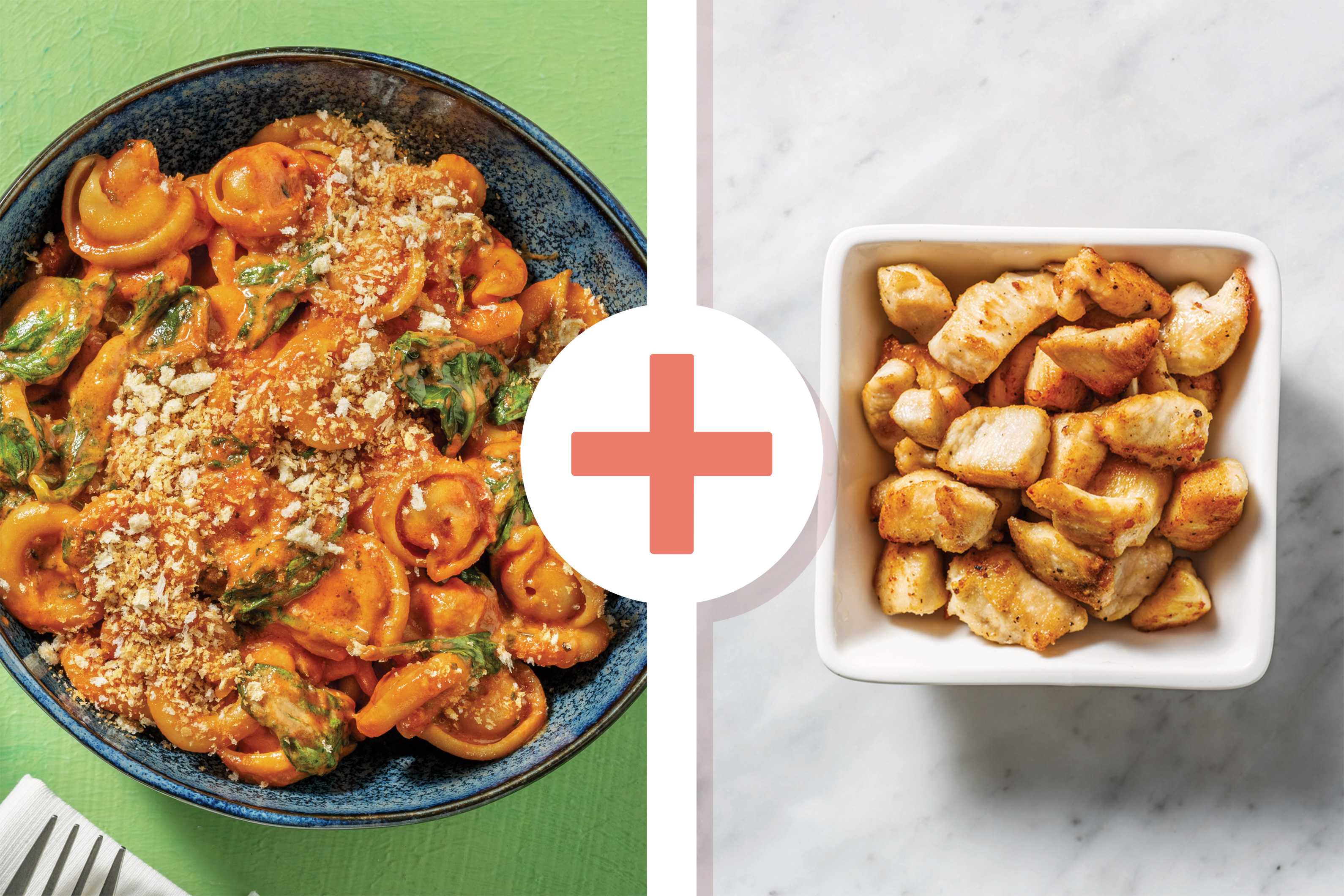 Creamy Chicken & Bacon Orecchiette