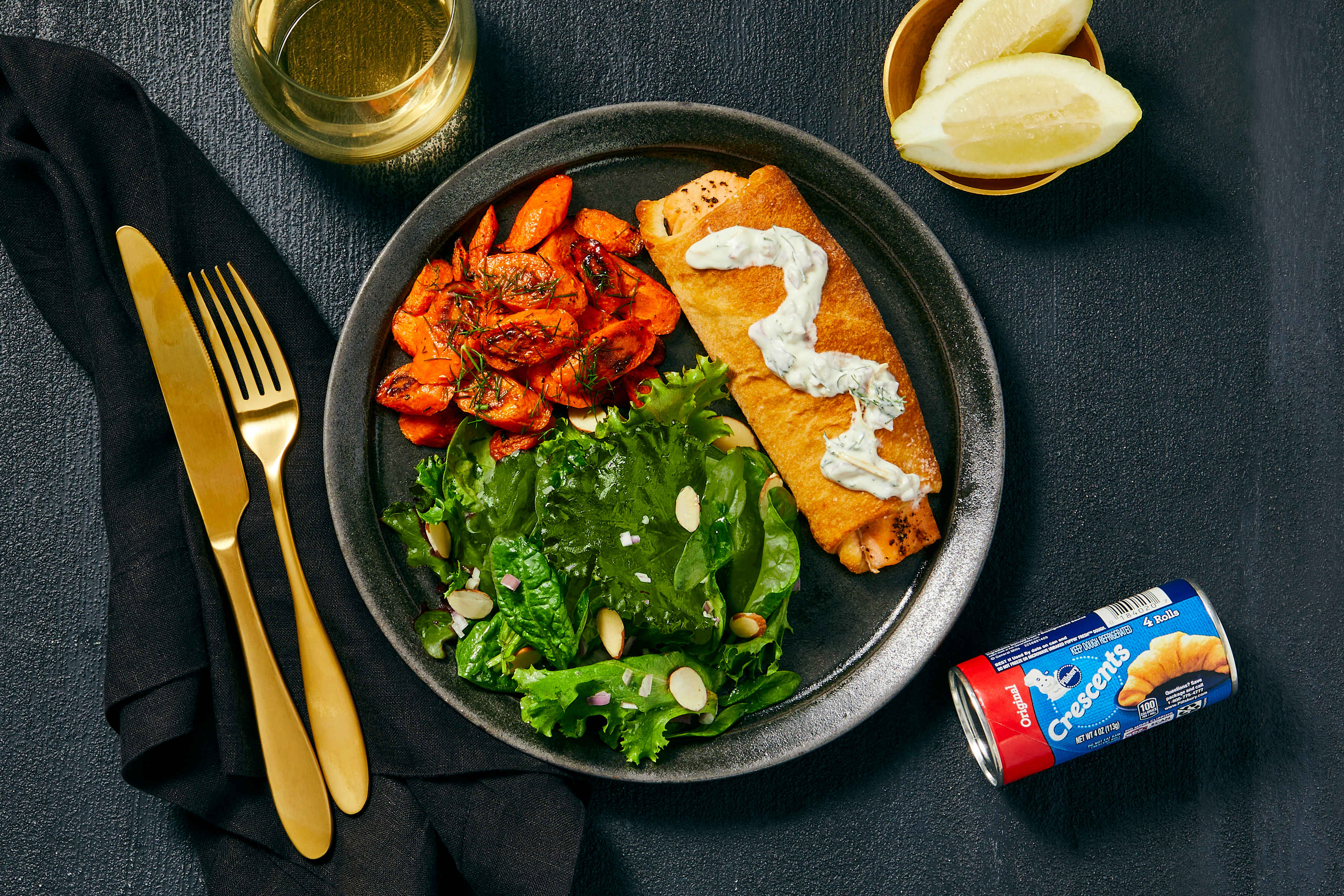 Fancy & Flaky Crescent-Wrapped Salmon