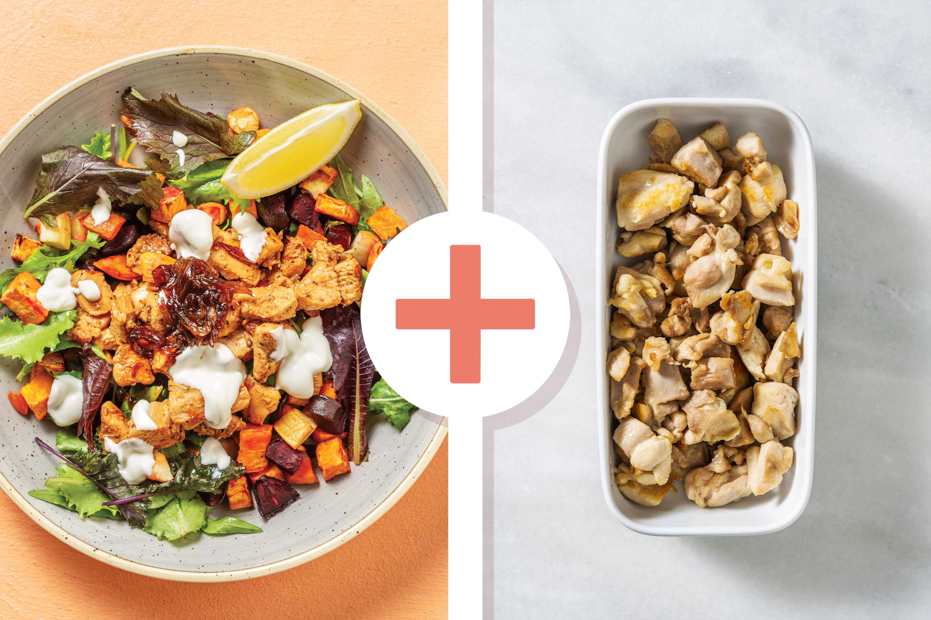 Double Lemon Pepper Chicken & Honey Yoghurt