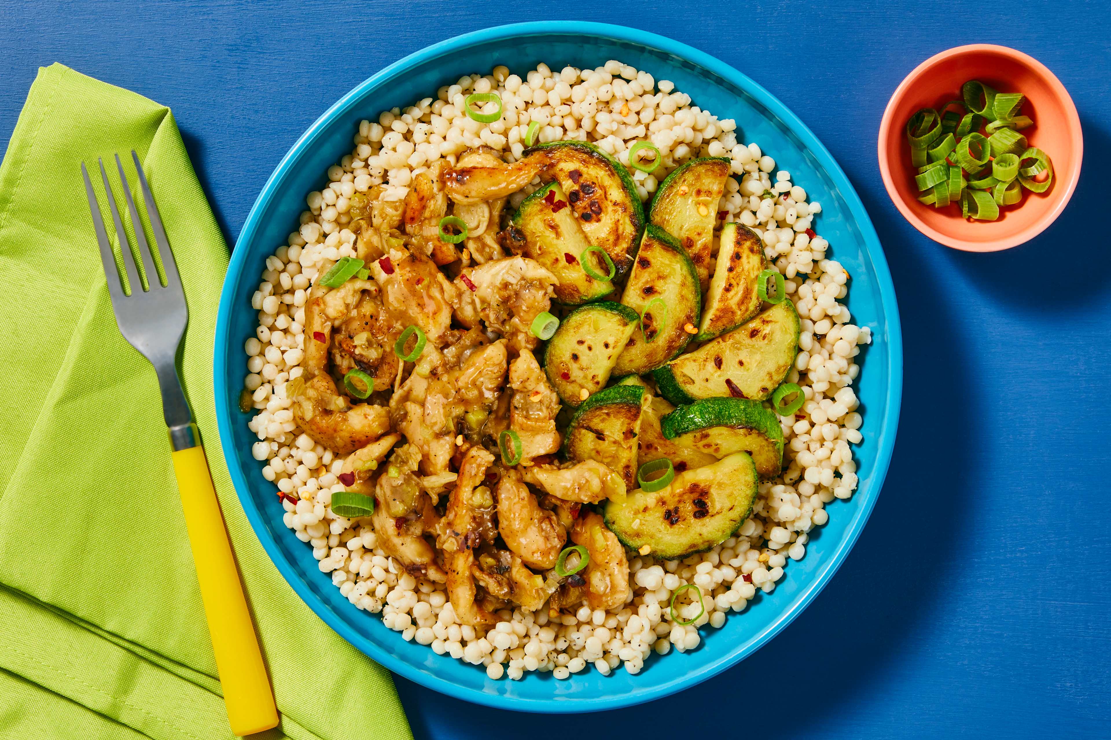 Hot Honey Glazed Garlic Chicken