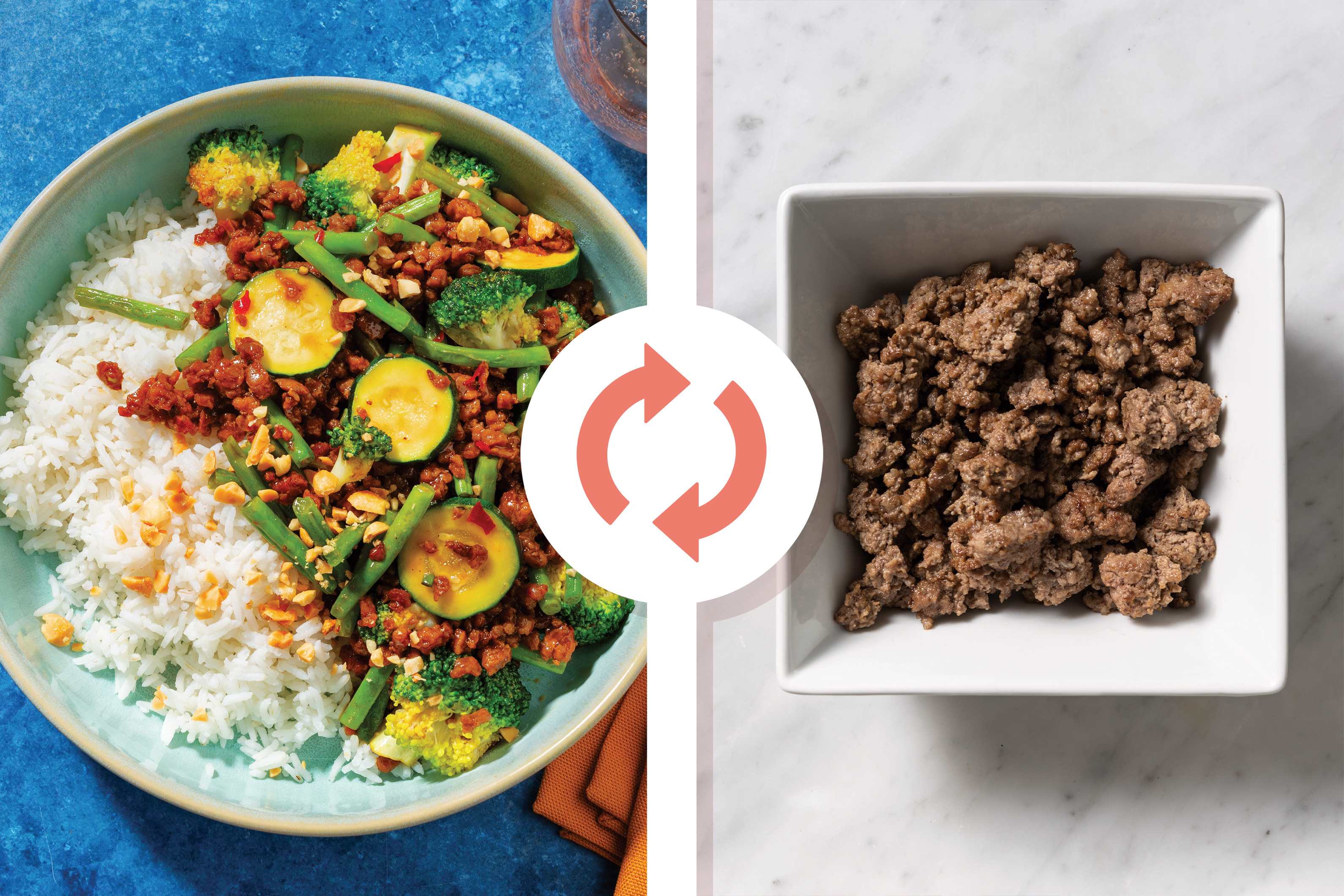 Beef Mince & Veggie Stir Fry