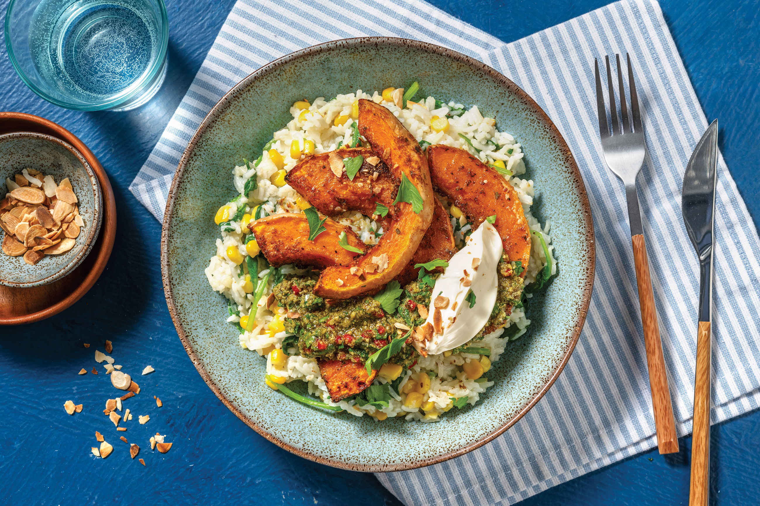 All-American Roast Pumpkin & Chimichurri