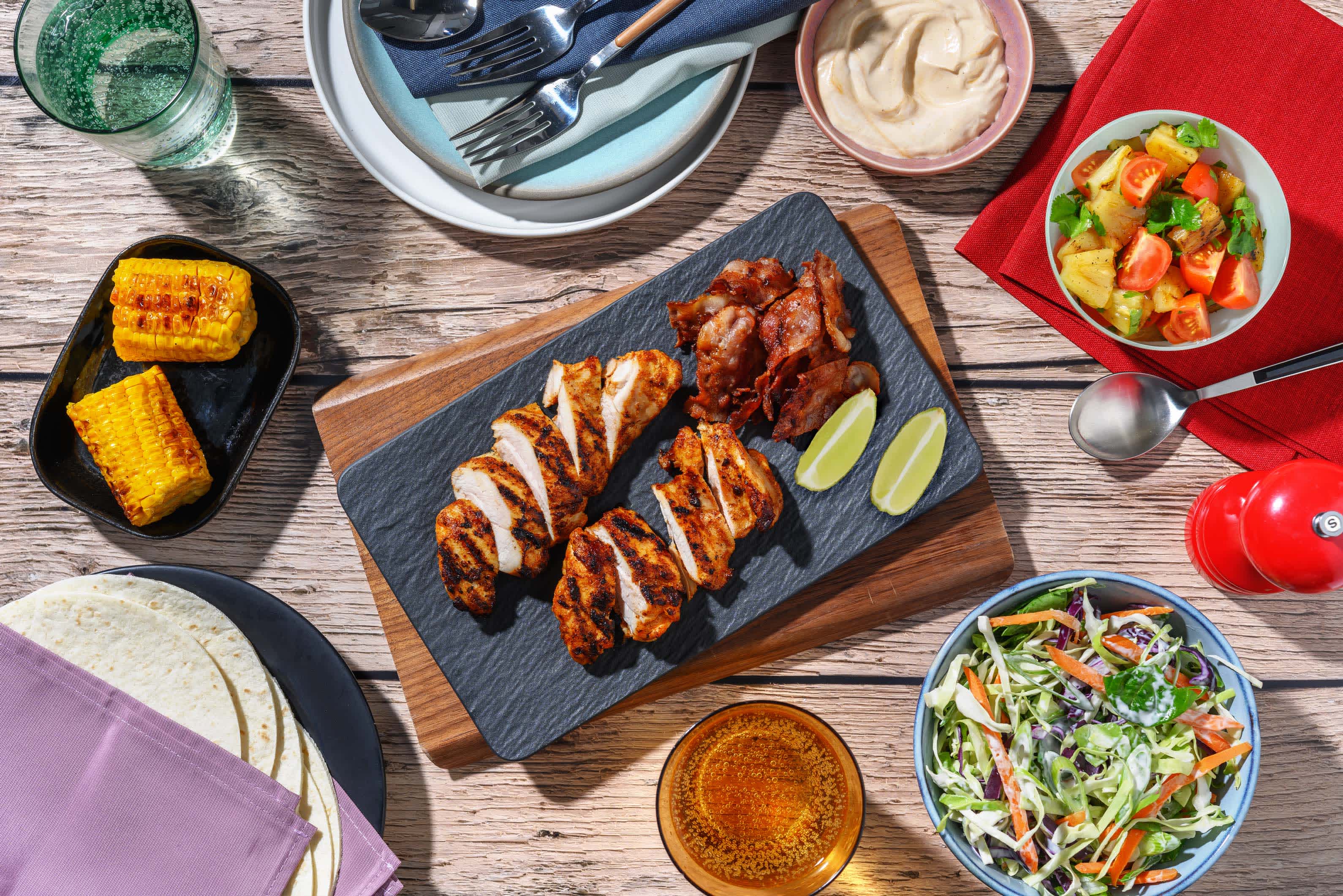 BBQ Chicken & Bacon Taco Kit