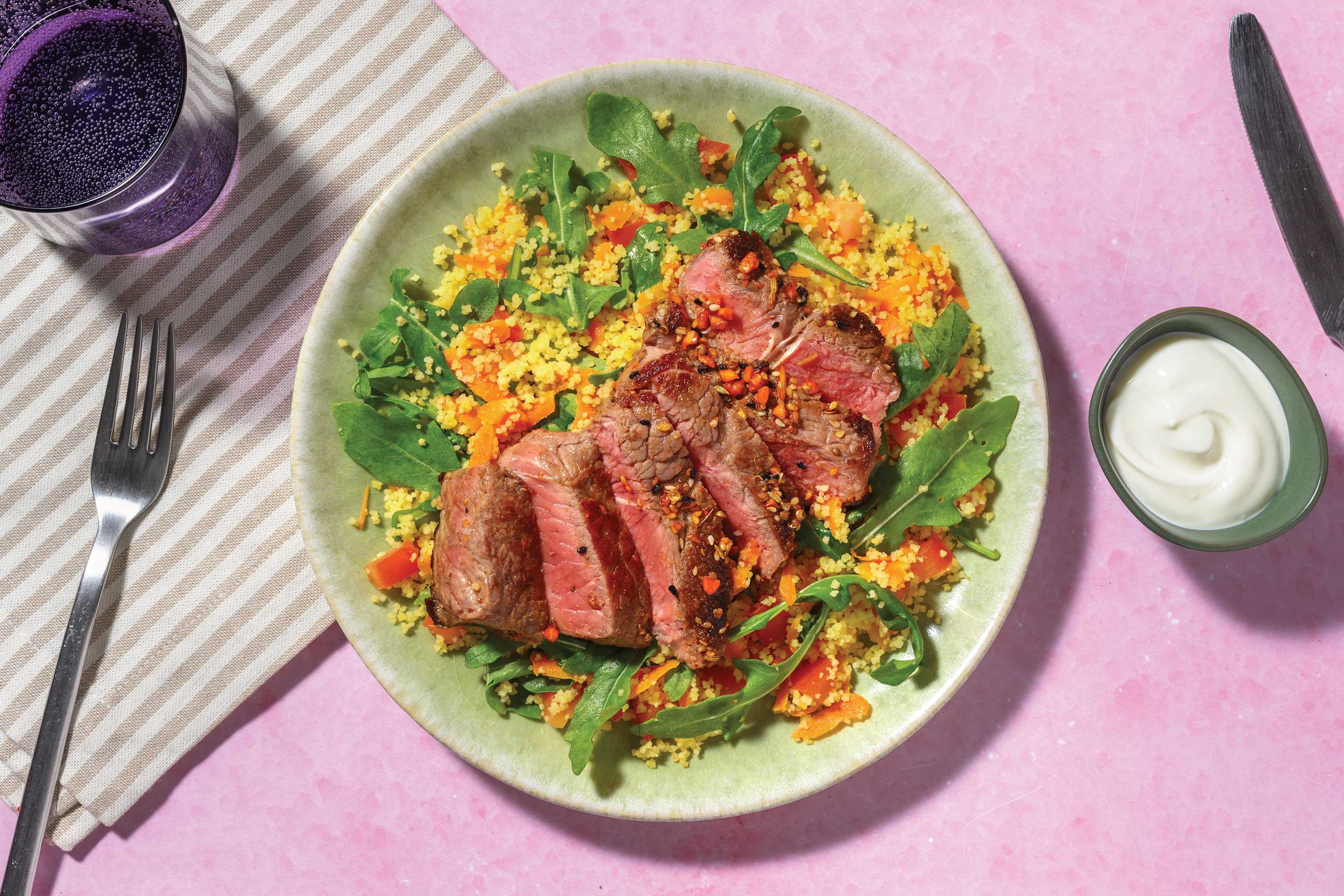 Middle Eastern Dukkah Beef Rump 