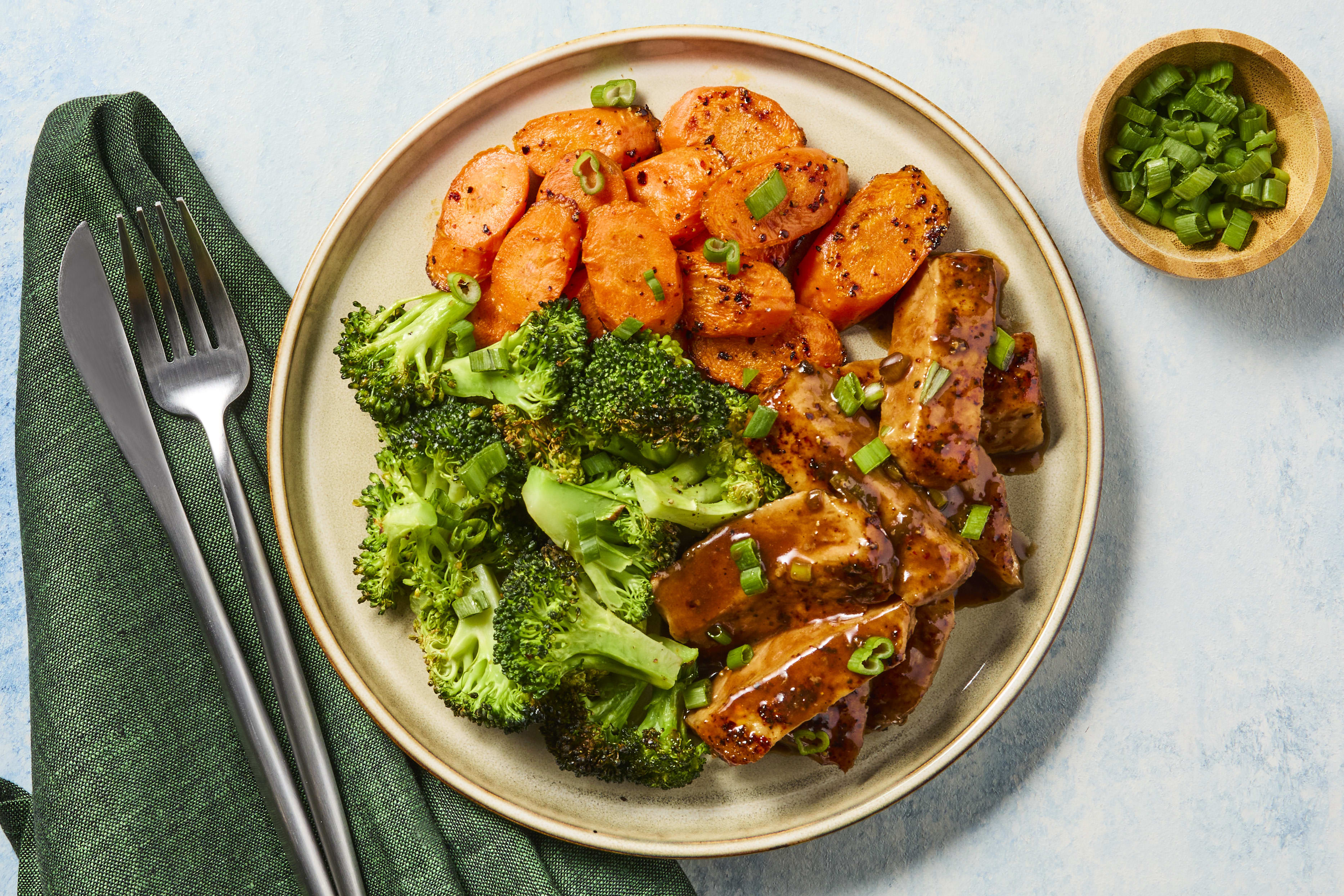 Spicy & Sweet Soy-Glazed Pork