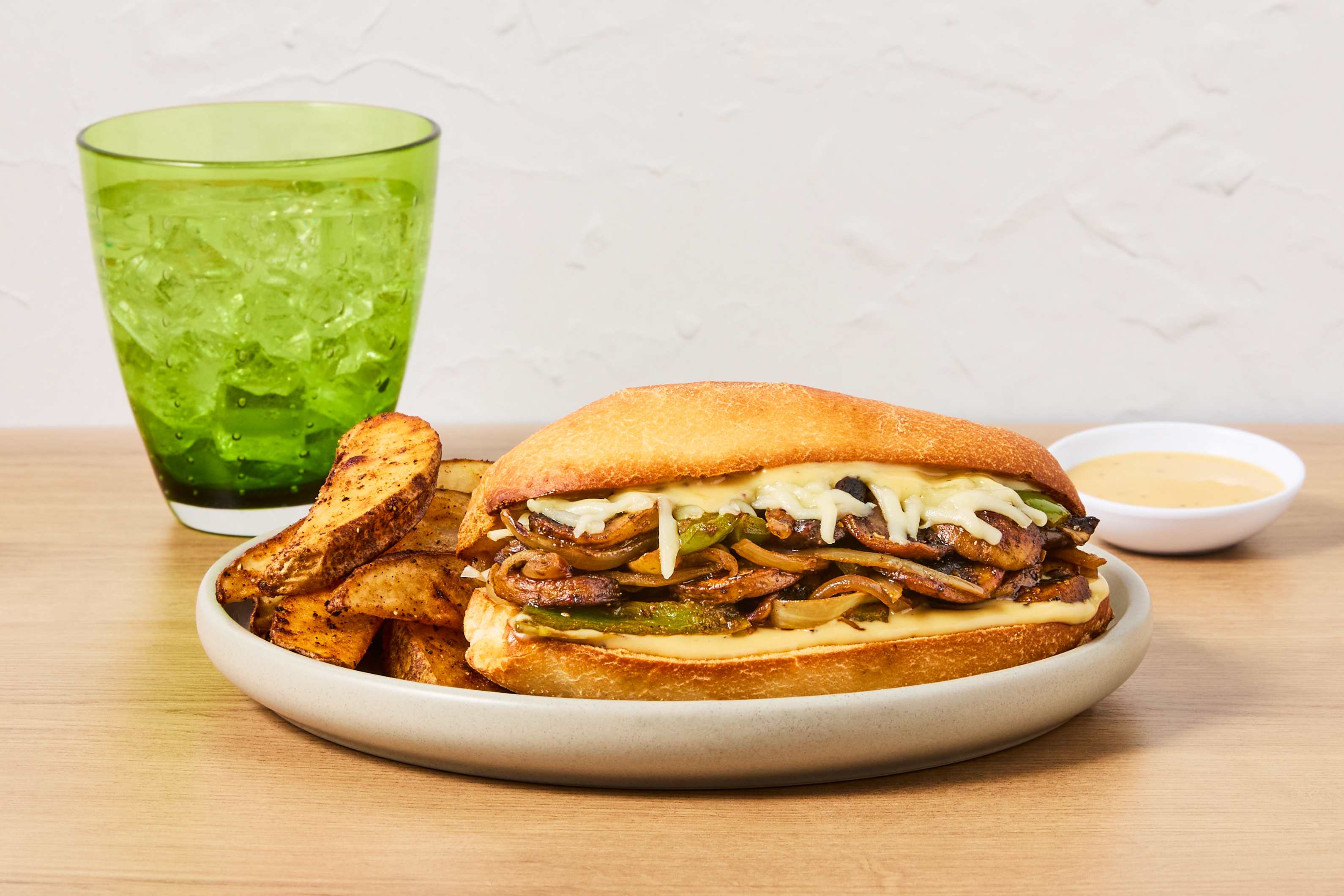 Bacon, Mushroom & Mozzarella Hoagies