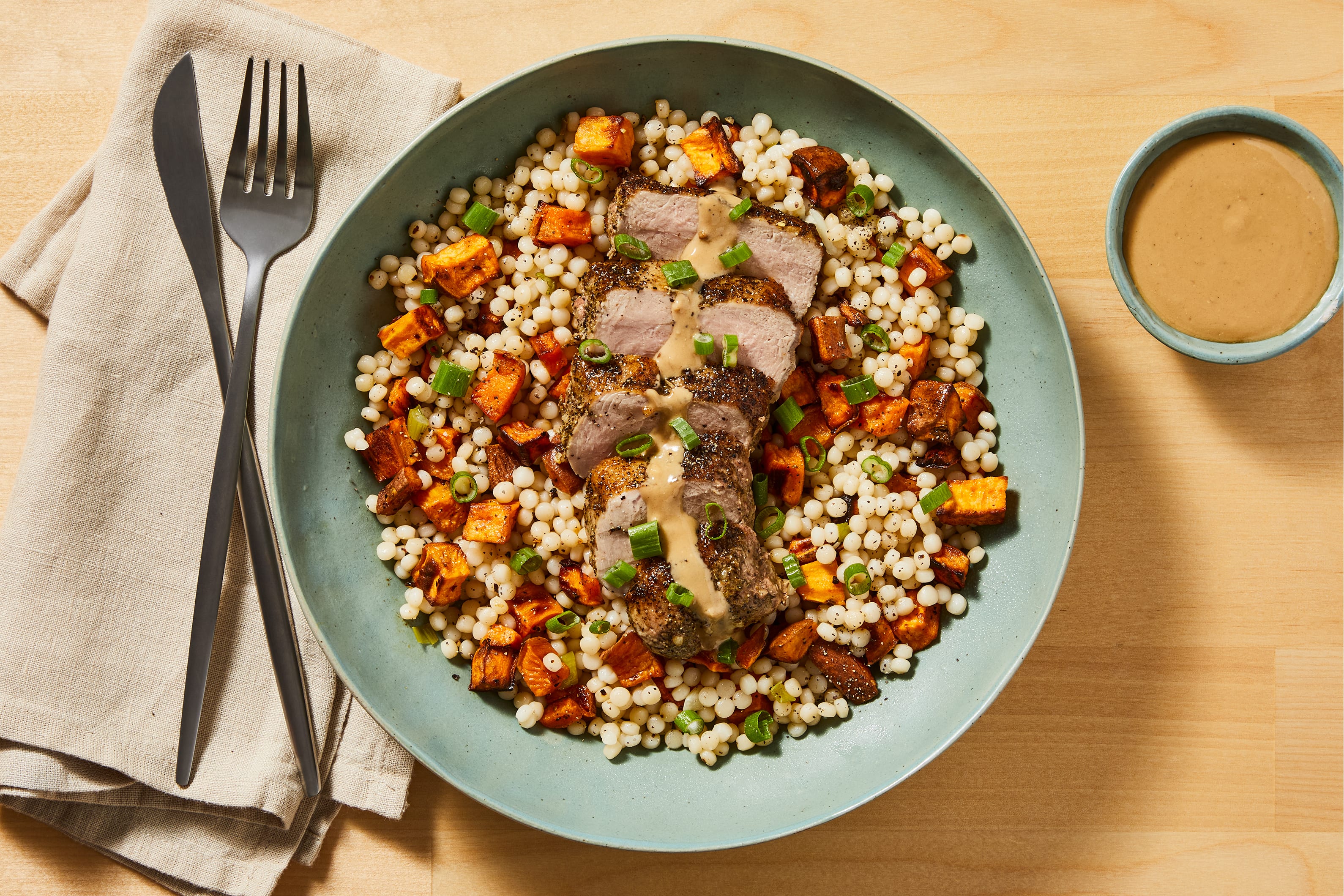 Beef Tenderloin with Creamy Pan Sauce